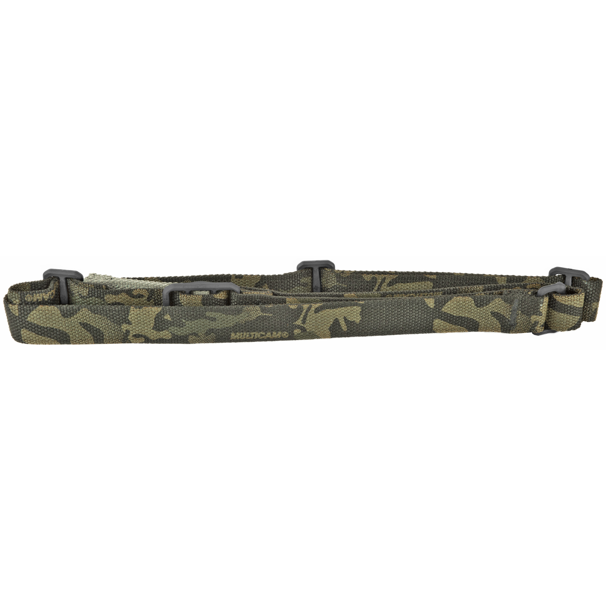 Blue Force Gear Molded Acetal Adjuster No Quick Release Attached with TriGlide instead of Loop Lock Sling – MultiCam Black