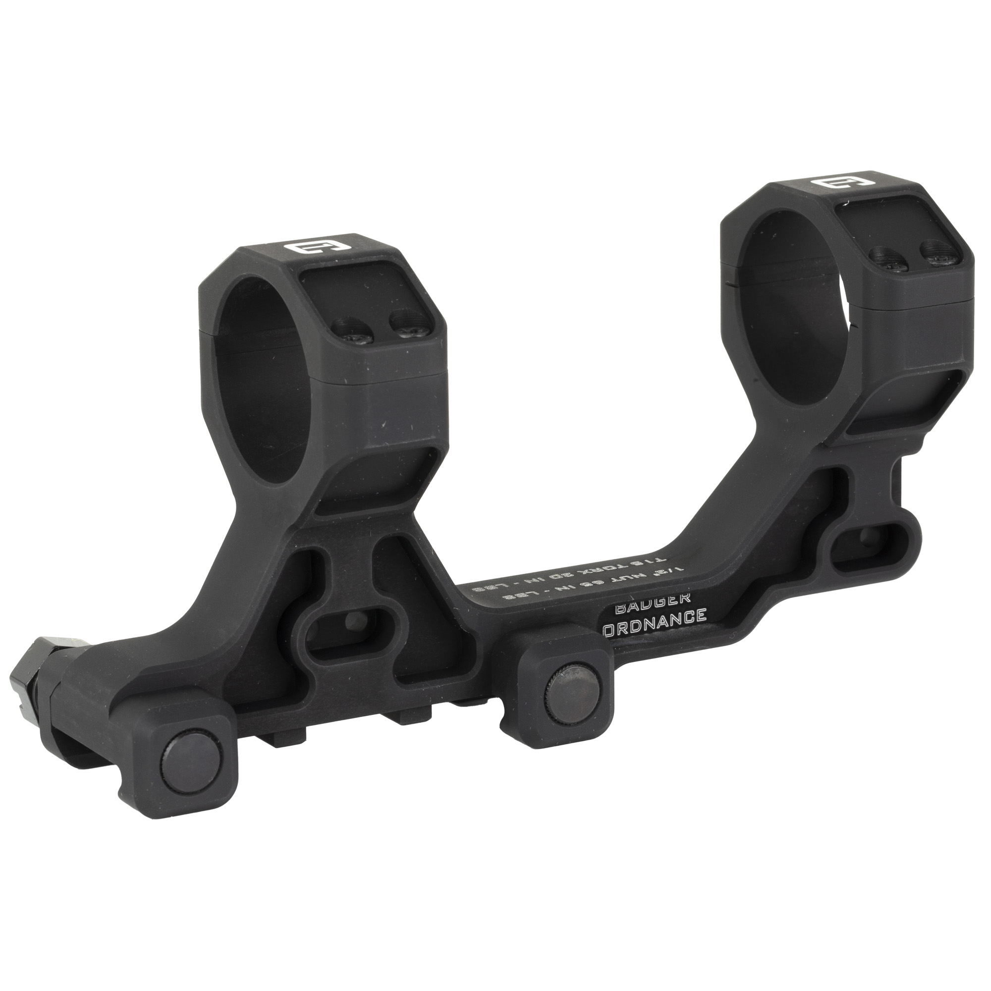 Badger Ordnance Condition One Modular Mount Assaulter 30mm – Black