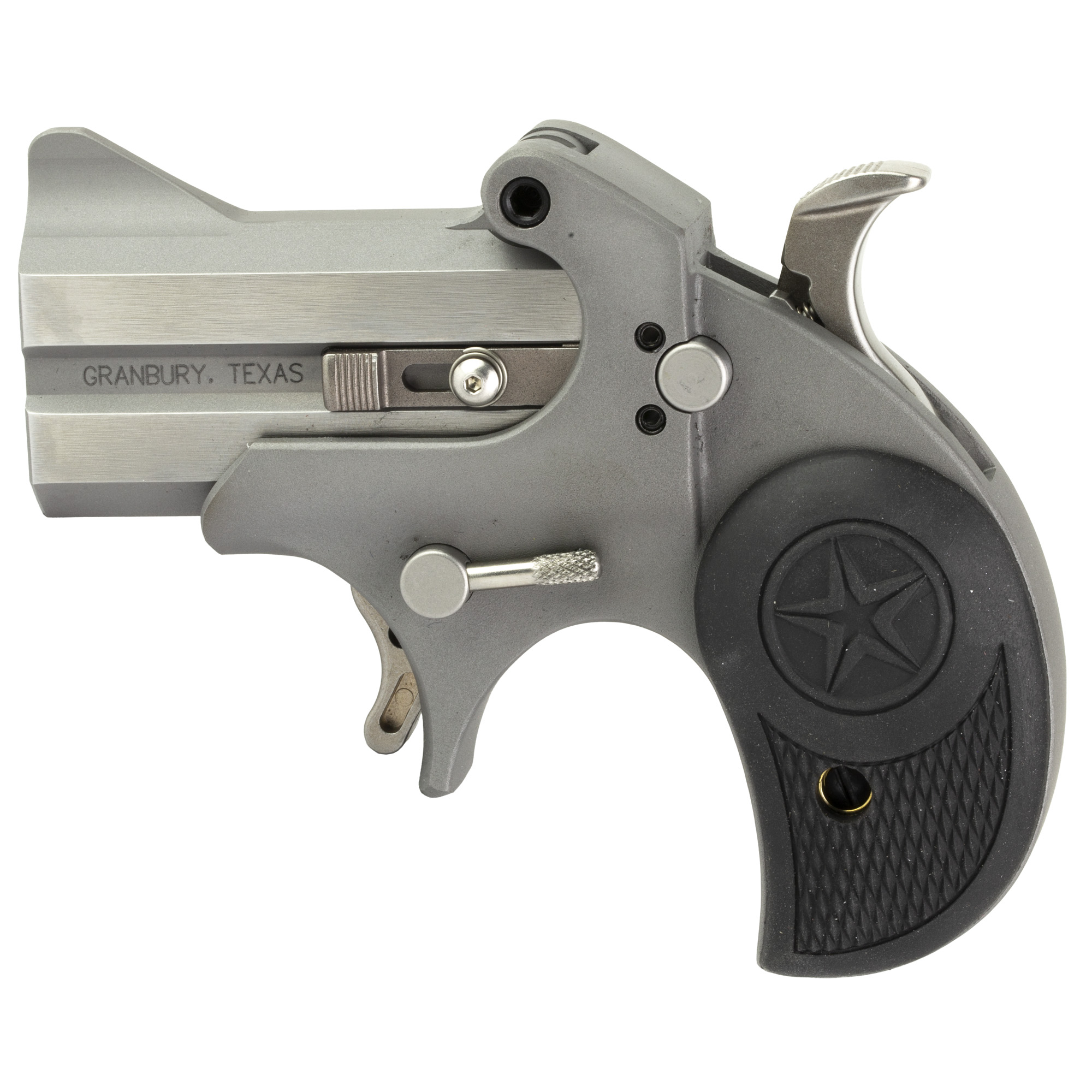 Bond Arms Rawhide Derringer 2.5″ 357 Magnum 38 Special 2rd Fixed Sights – Silver