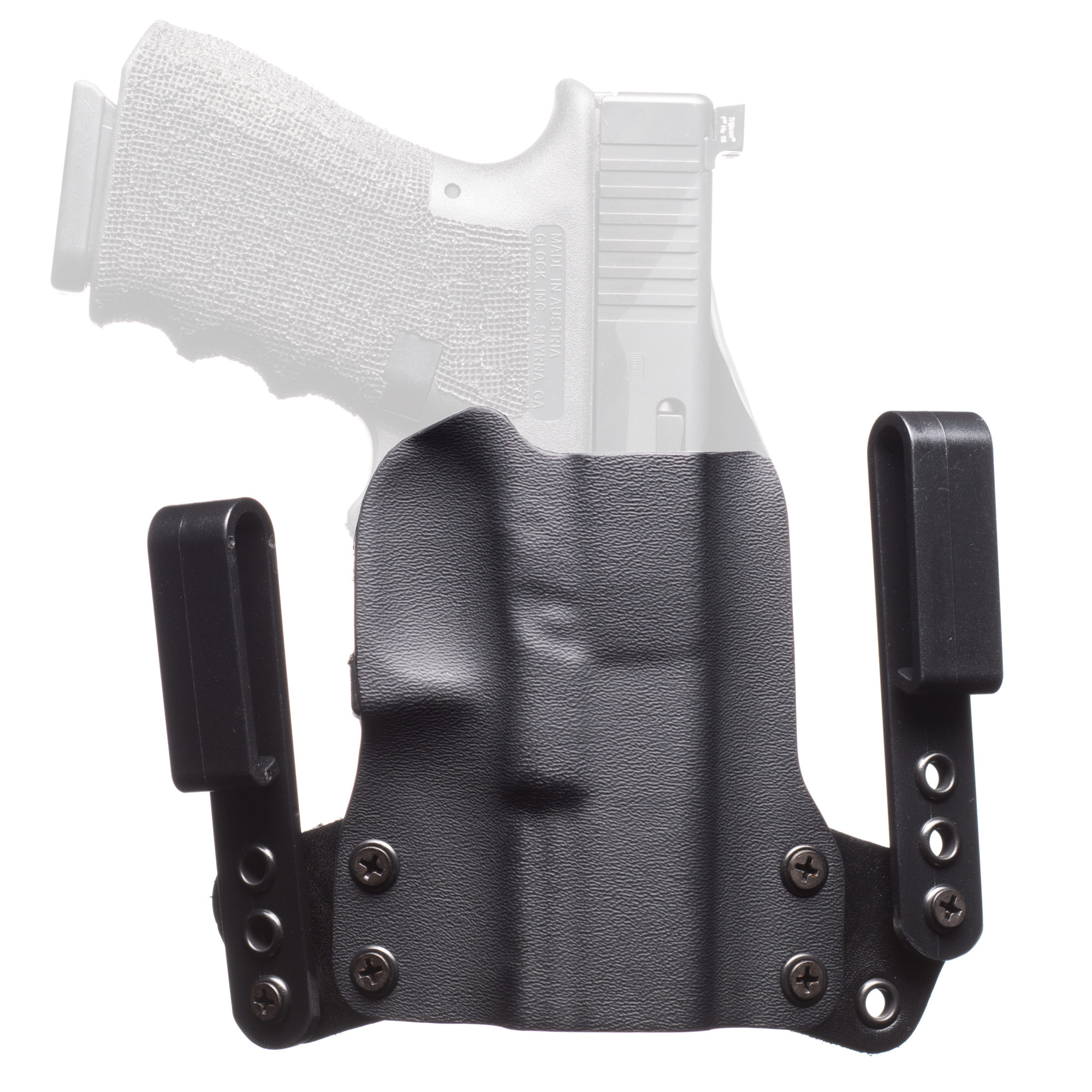 BlackPoint Tactical Sig P365 Mini Wing IWB Right Hand Leather, Kydex Inside Waistband Holster – Black