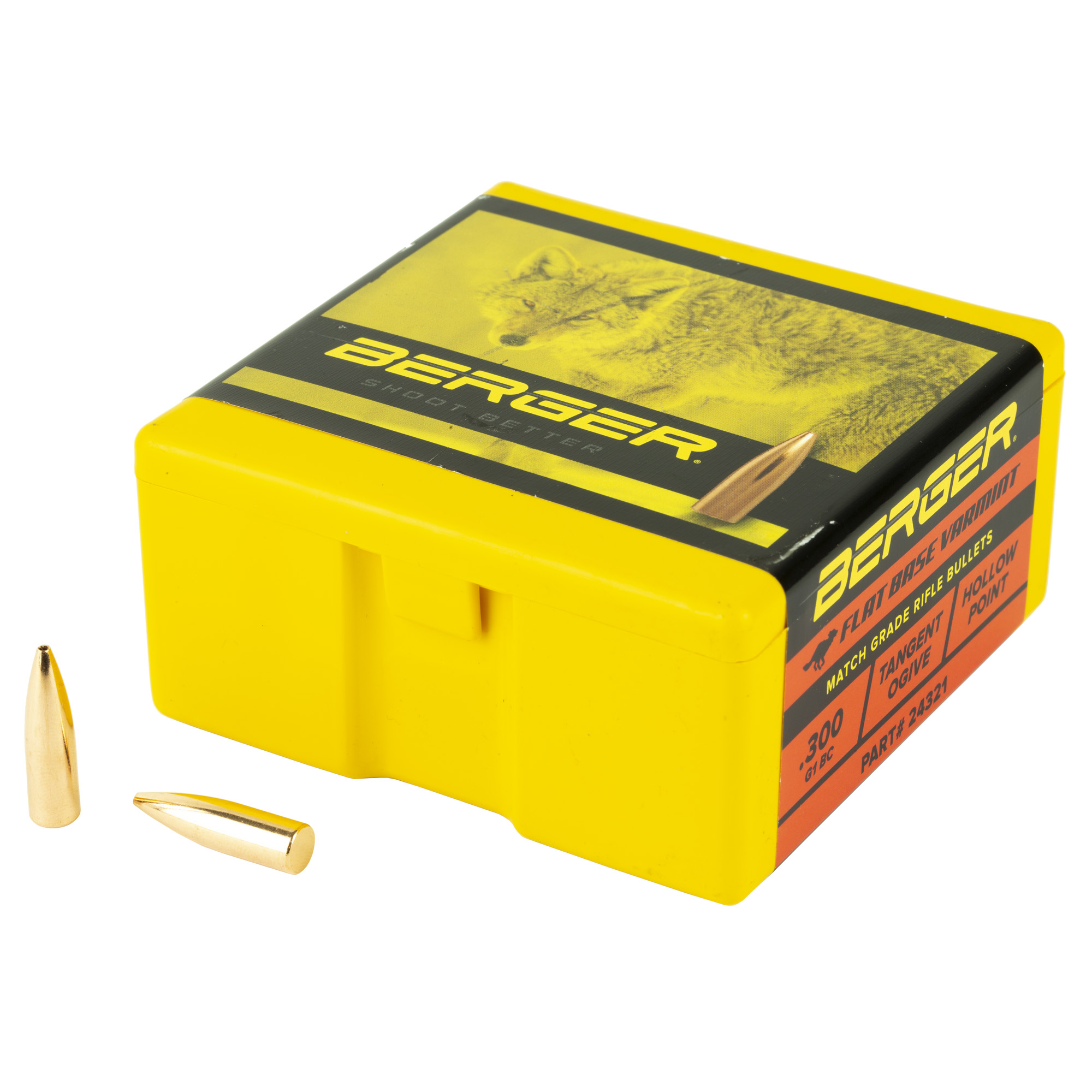 Berger Bullets 243 Caliber 6MM .243 80gr Lead and Copper FB Varmint – 100