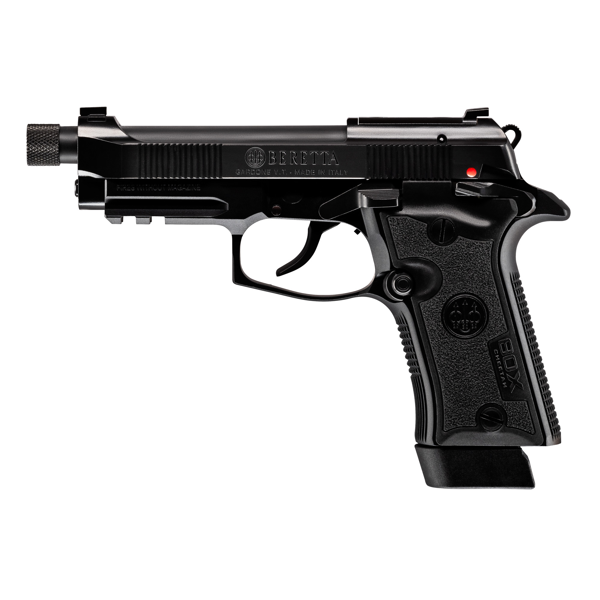 Beretta 80X Cheetah Tactical Urban DA/SA 4.4″ 380 ACP 10rd 3 Dot – Black