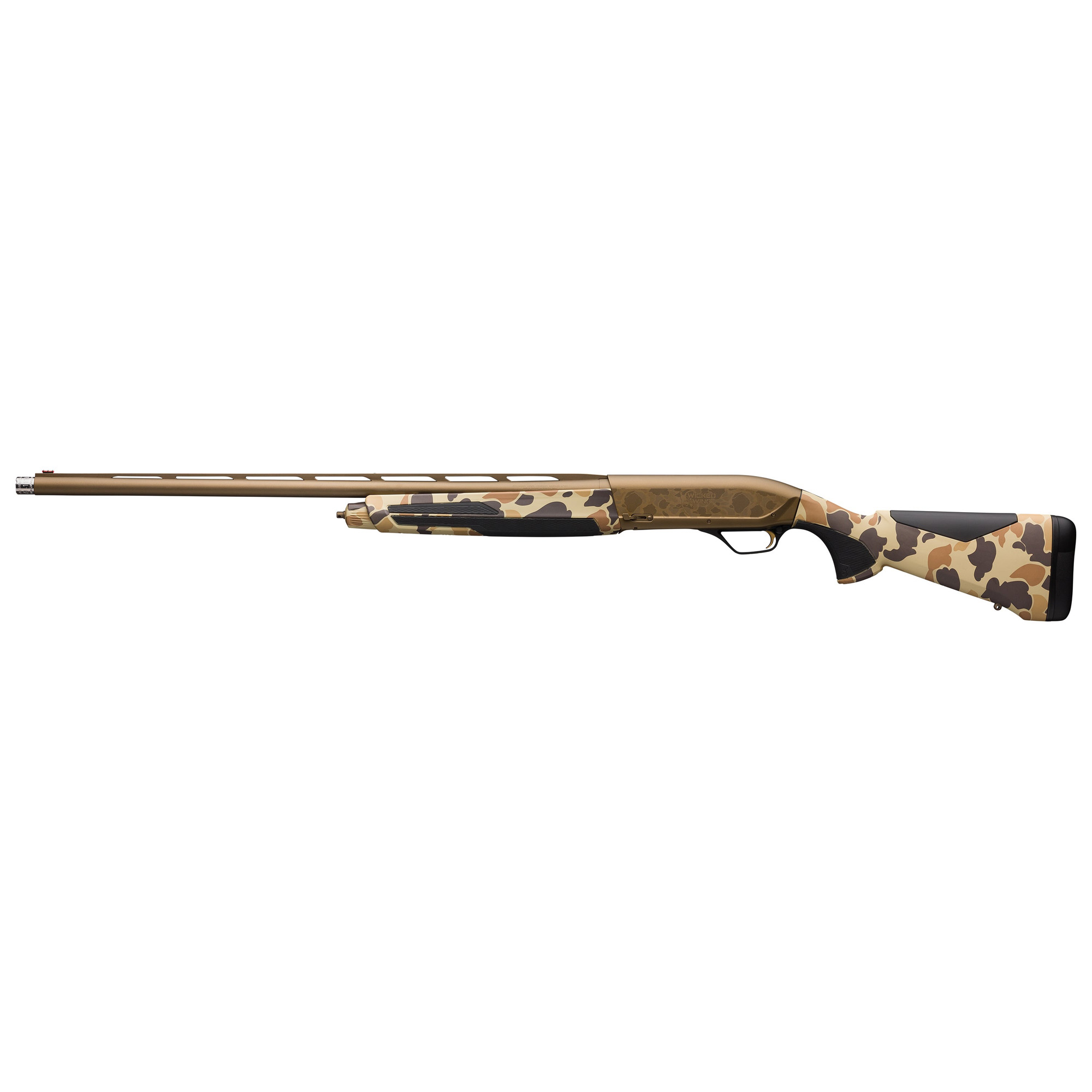 Browning Maxus II Wicked Wing 26″ 12 Gauge 3.5″ 4rd Fiber Optic – Burnt Bronze