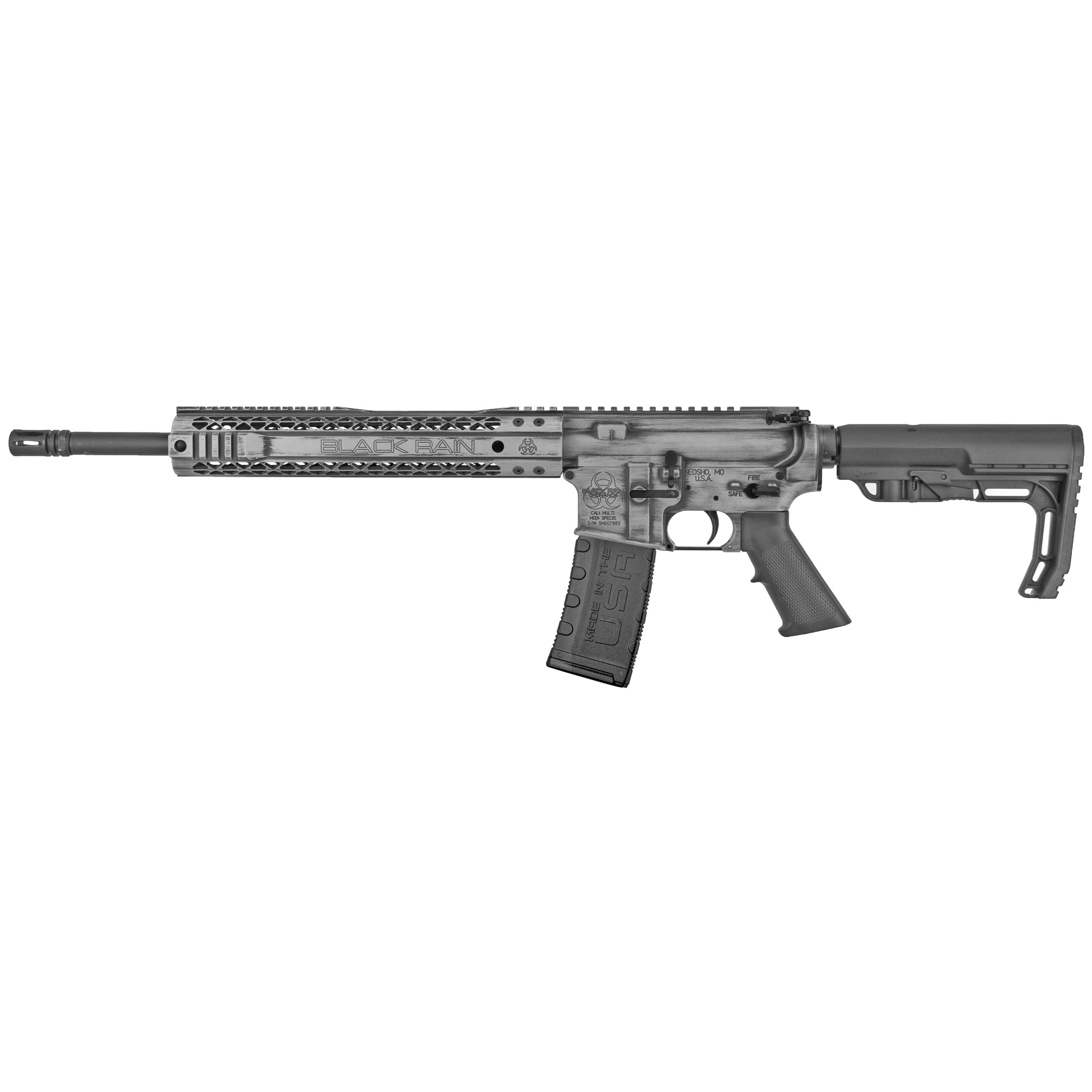 Black Rain Ordnance SPEC15 AR 16″ 5.56 NATO 30rd – Gray