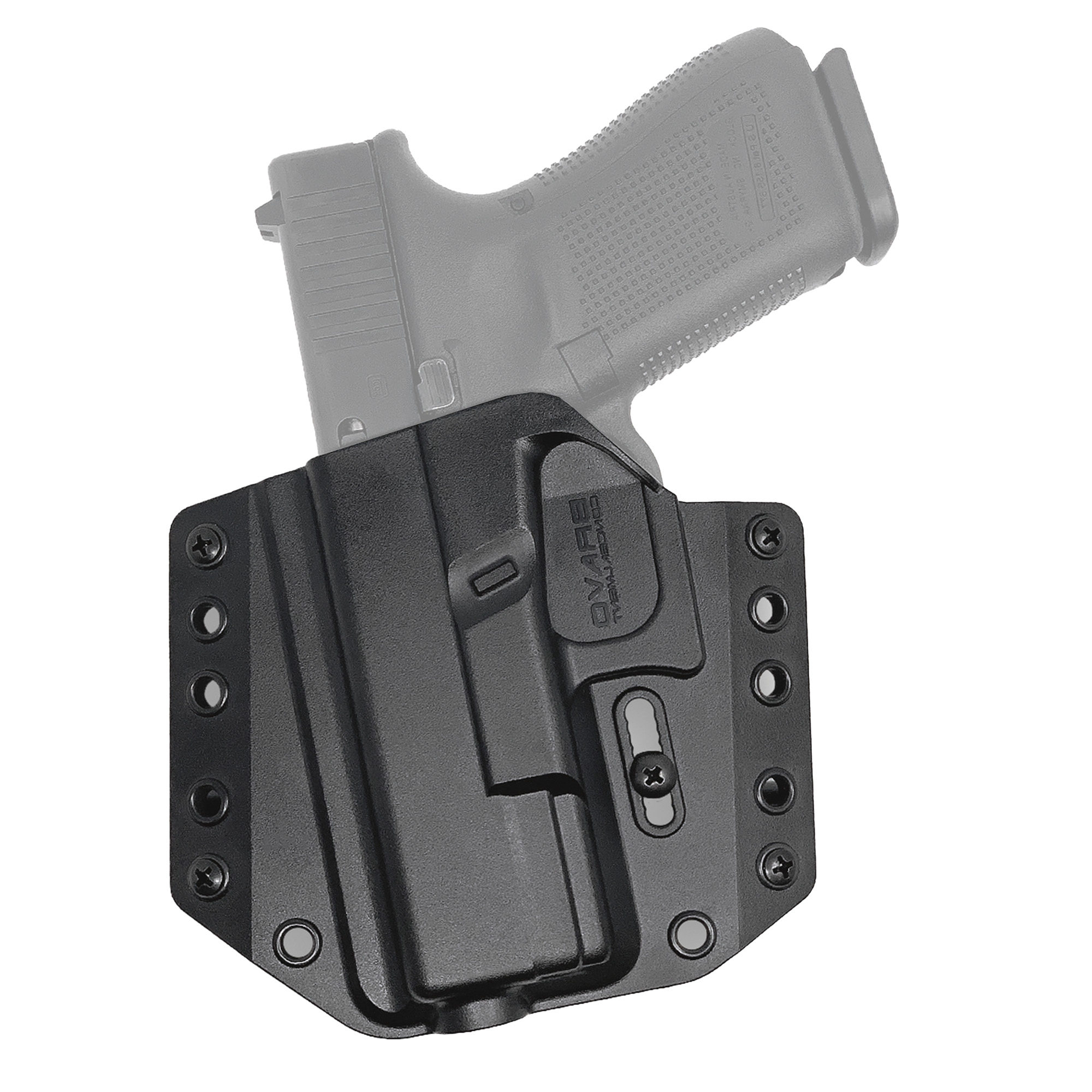 Bravo Concealment Glock 19 BCA Left Hand Polymer Concealment Holster – Black