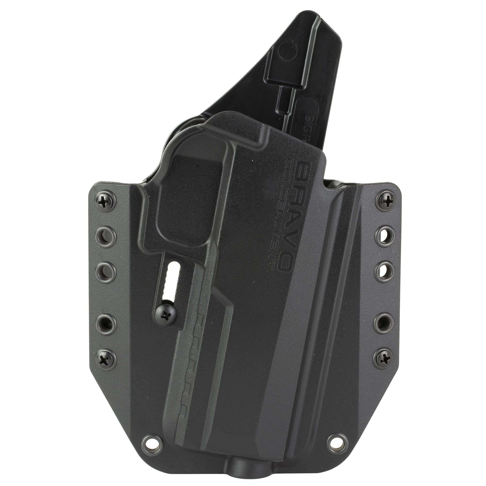 Bravo Concealment Sig P320 BCA Right Hand Polymer Concealment Holster – Black