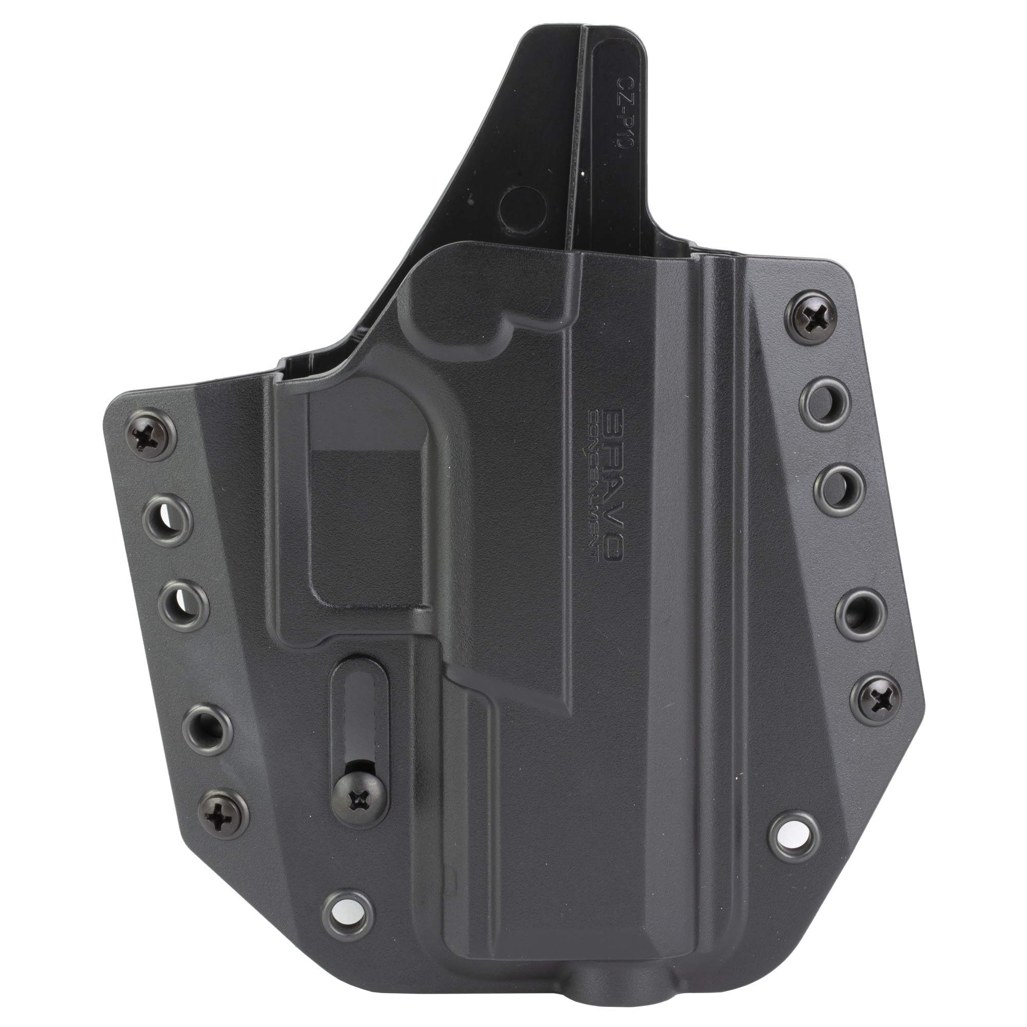 Bravo Concealment CZ P-10C BCA Right Hand Polymer Concealment Holster – Black