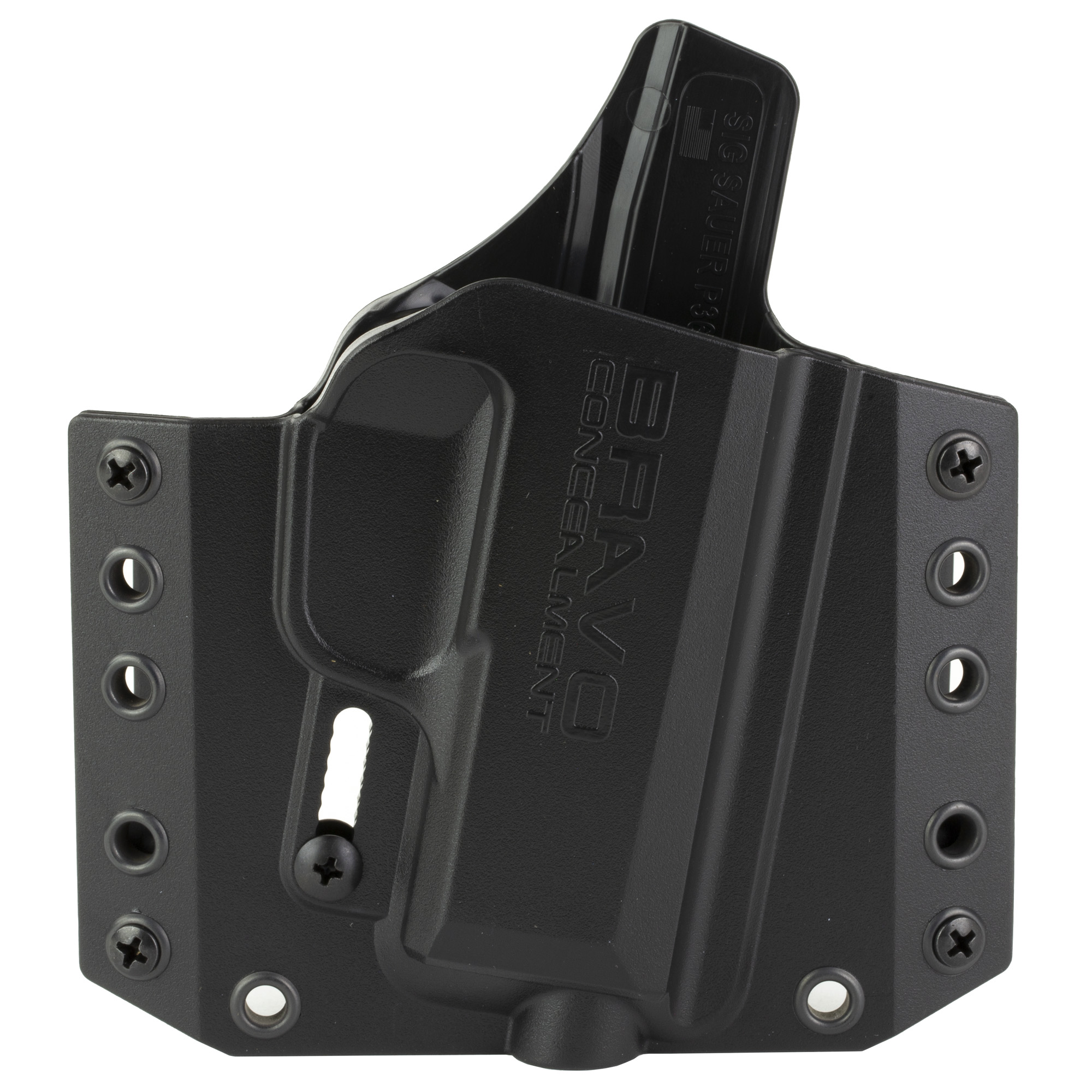 Bravo Concealment Sig P365 BCA Right Hand Polymer Concealment Holster – Black