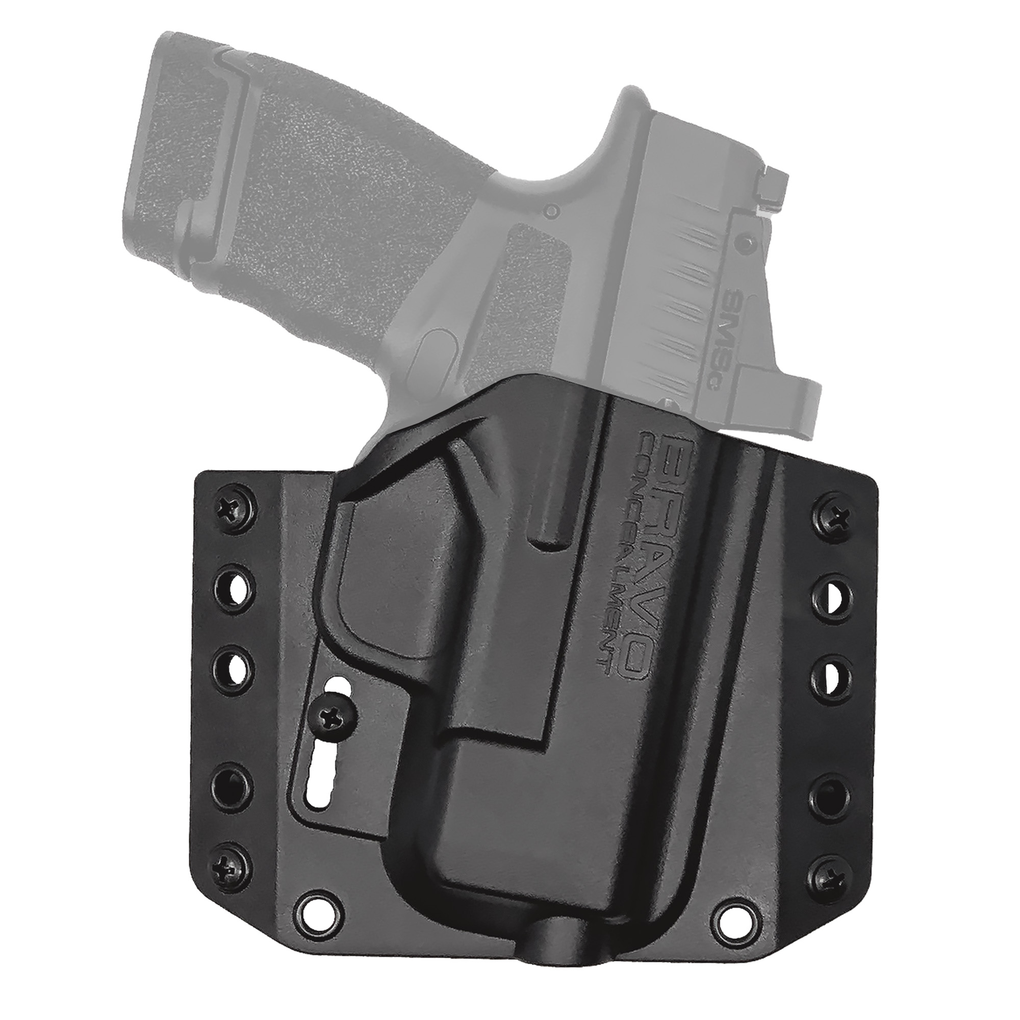 Bravo Concealment Springfield Hellcat BCA Right Hand Polymer Concealment Holster – Black