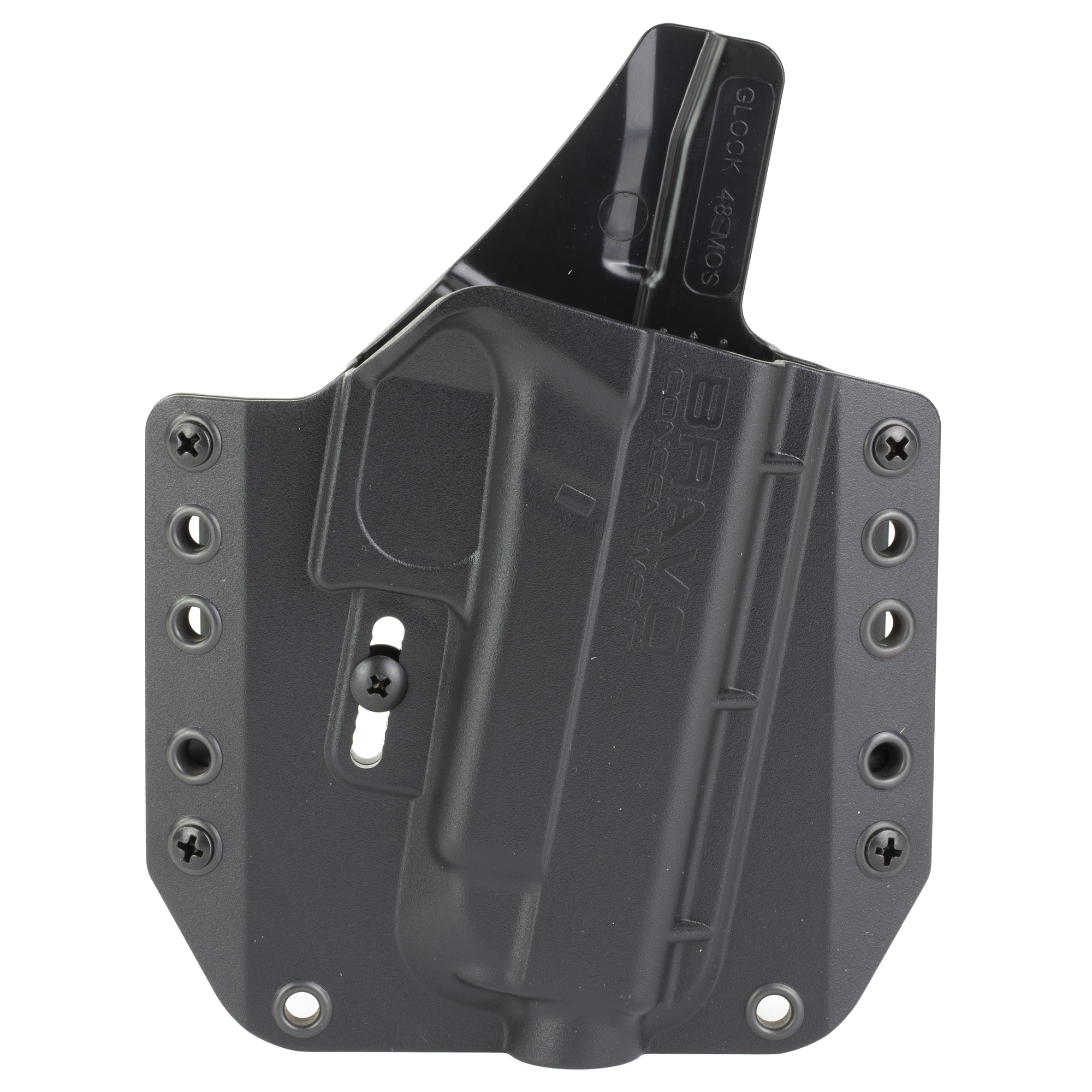 Bravo Concealment Glock 48/48MOS BCA Right Hand Polymer Concealment Holster – Black