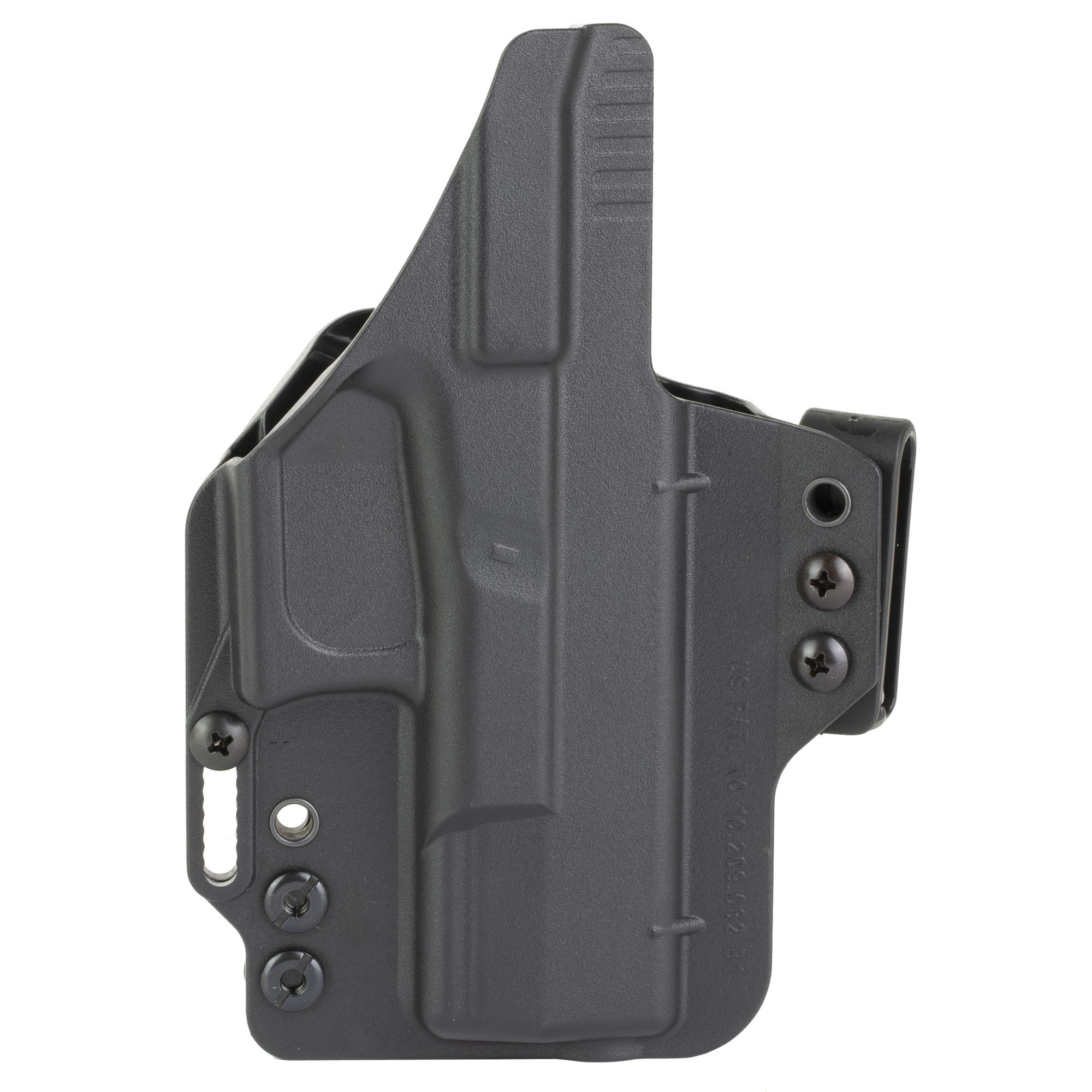 Bravo Concealment Glock 19 Torsion Left Hand Polymer Concealment Holster – Black