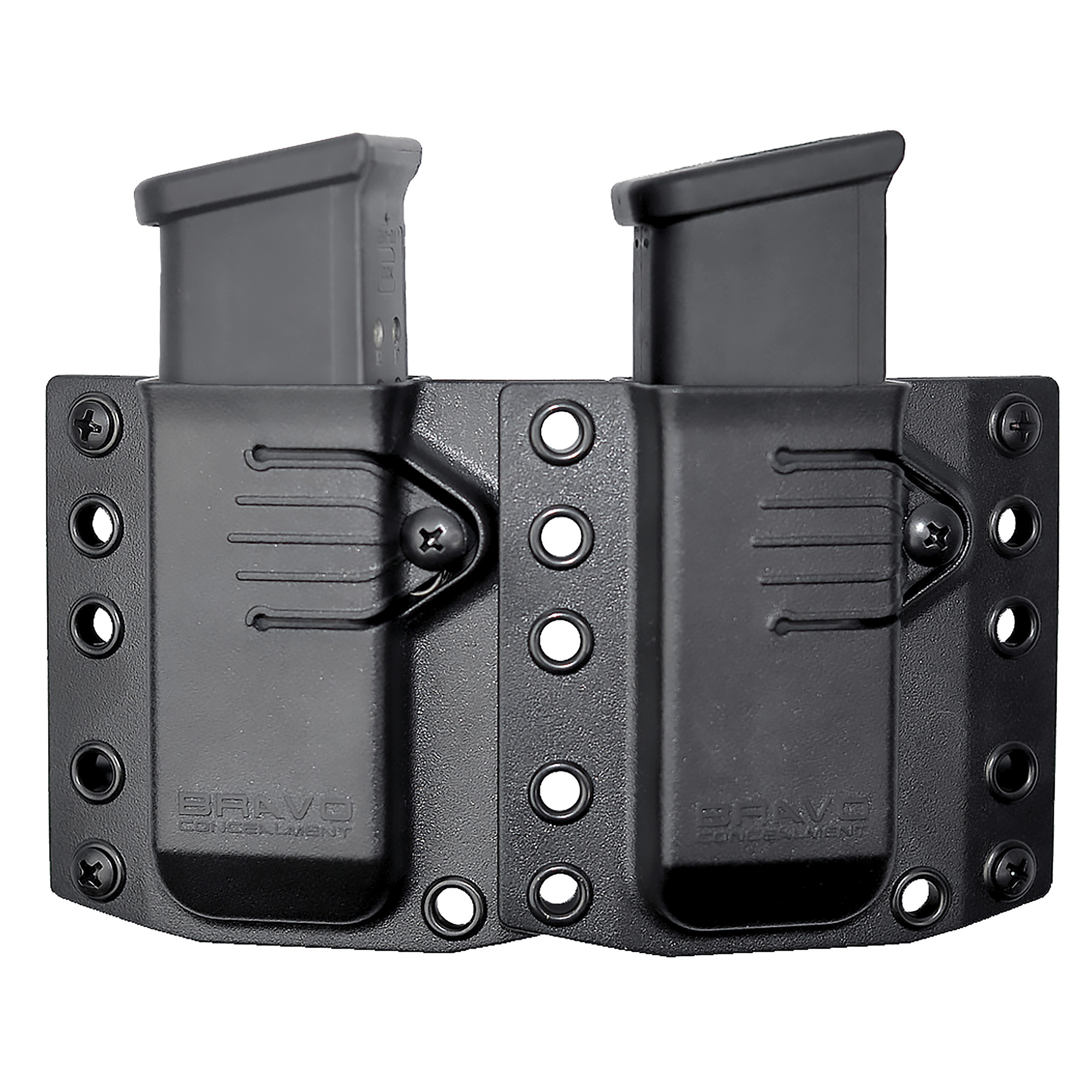 Bravo Concealment Small Magazine Pouch Double Ambidextrous Polymer – Black