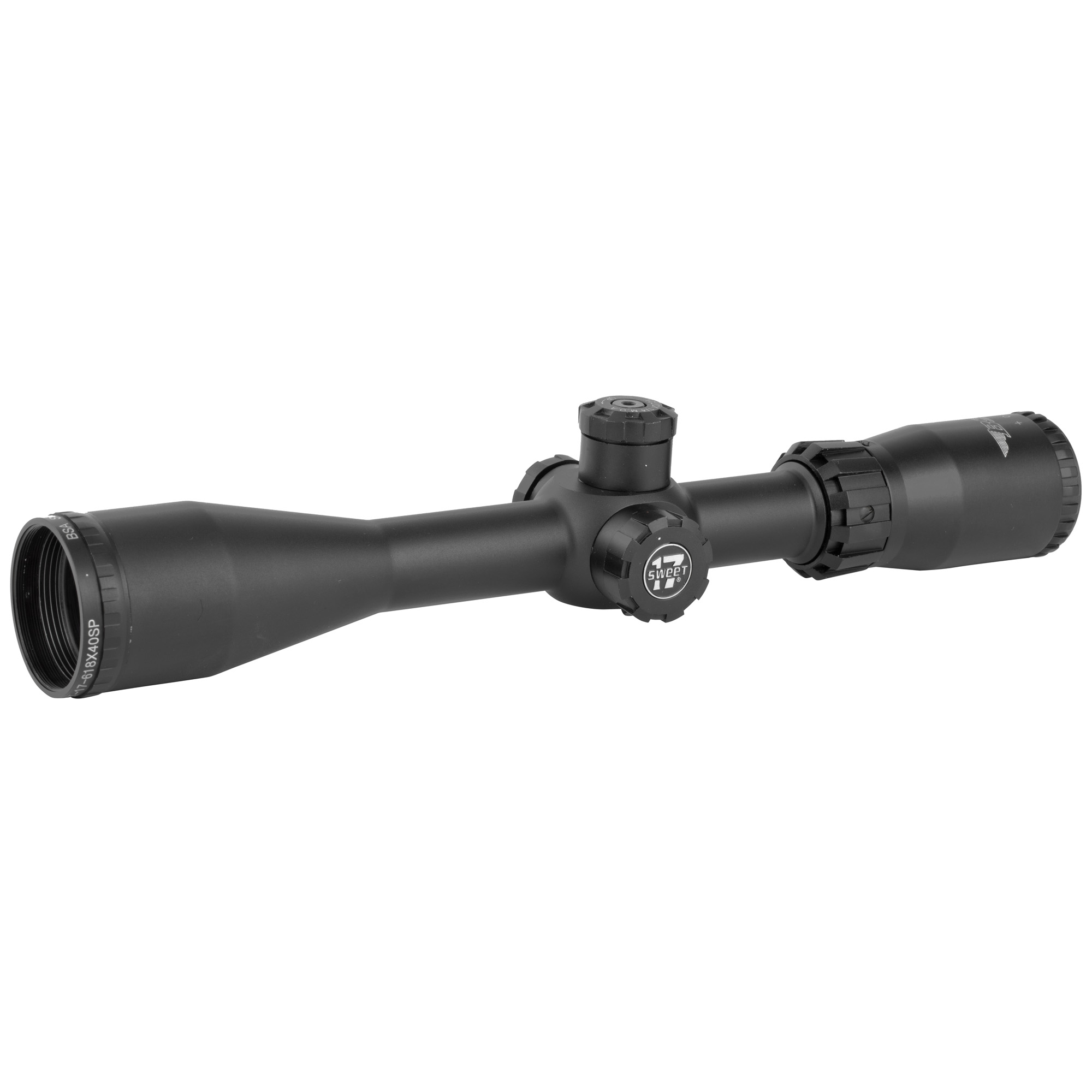 BSA Optics Sweet 17 30/30 6-18X Rifle Scope 1″ – Black