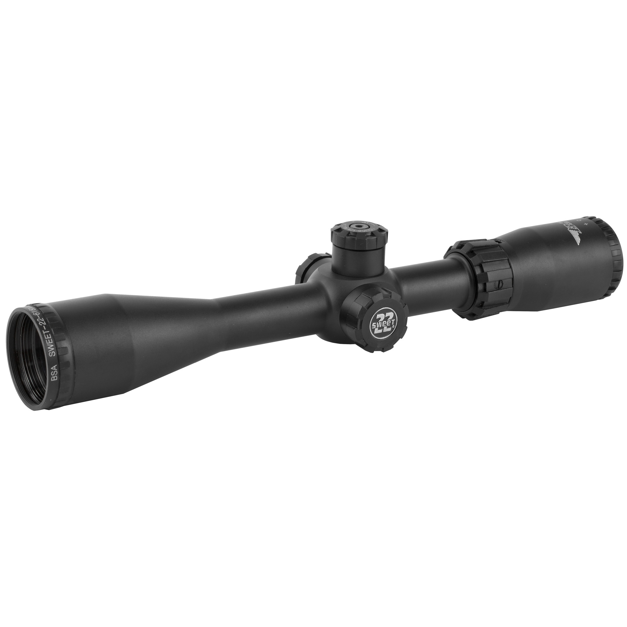 BSA Optics Sweet 22 30/30 6-18X Rifle Scope 1″ – Black