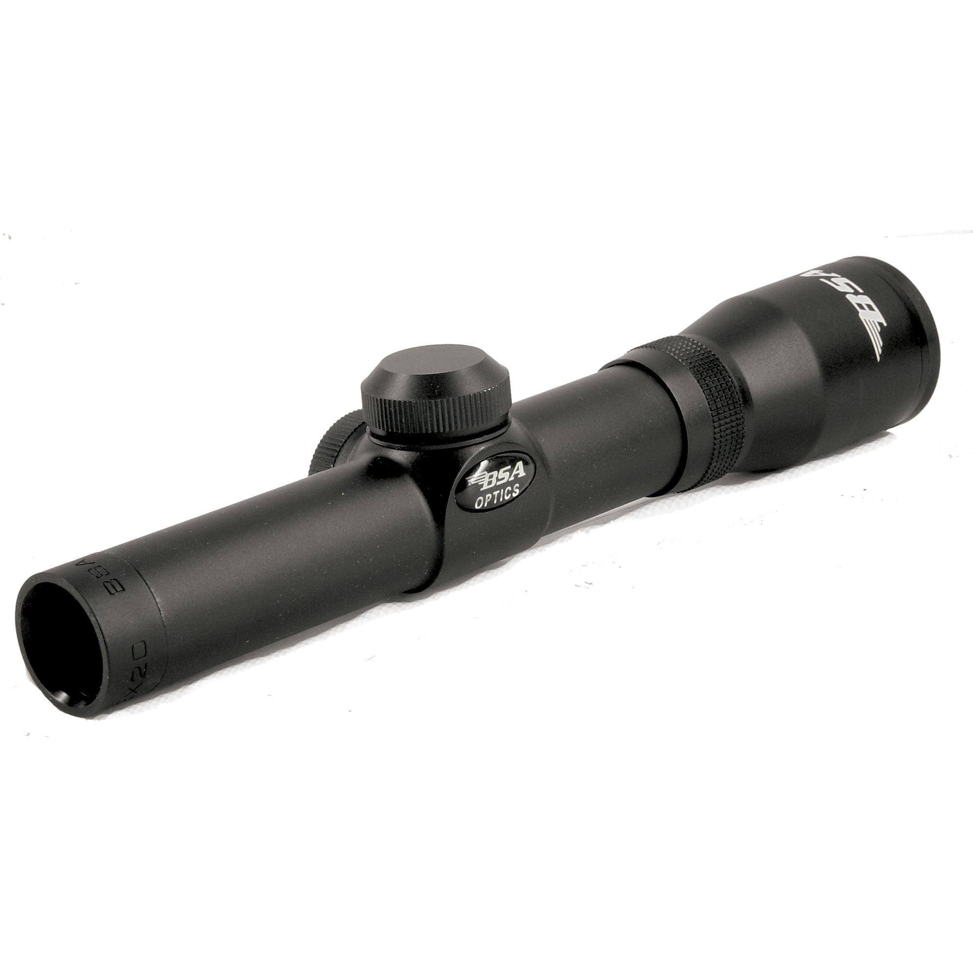 BSA Optics Edge Standard 2X Handgun Scope 1″ – Black