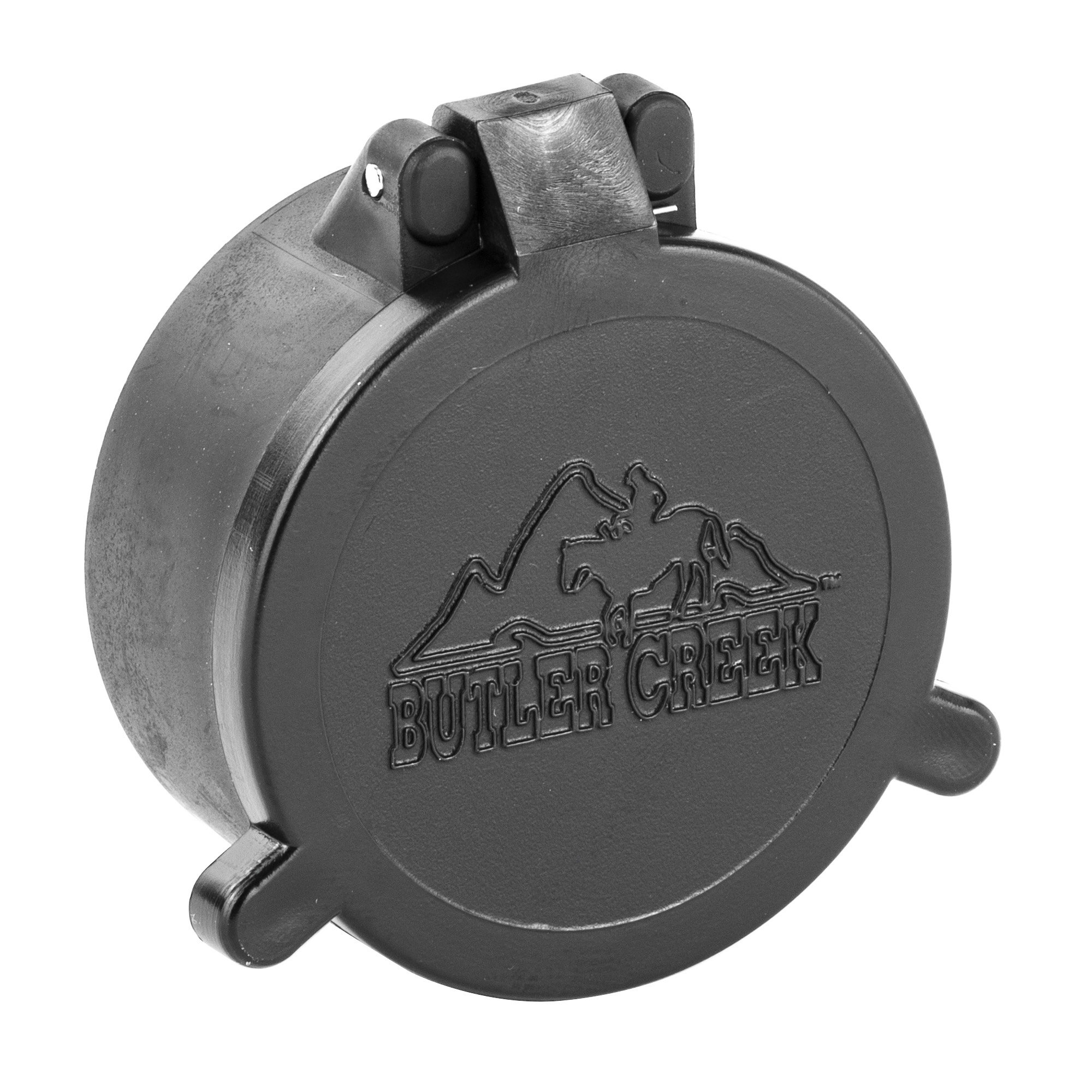 Butler Creek Objective Flip-Open Scope Cover 1.646″ – Black