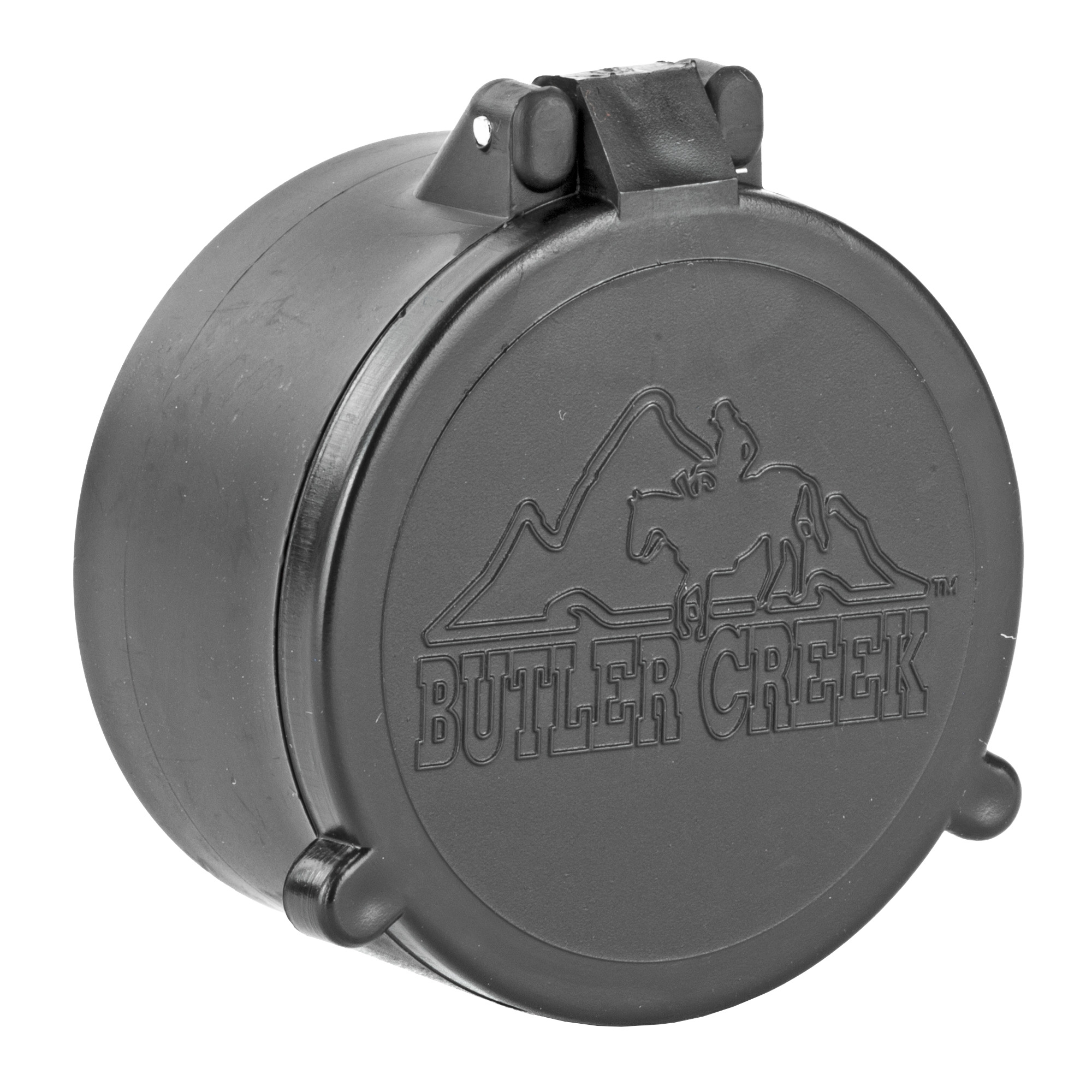 Butler Creek Objective Flip-Open Scope Cover 1.89″ – Black