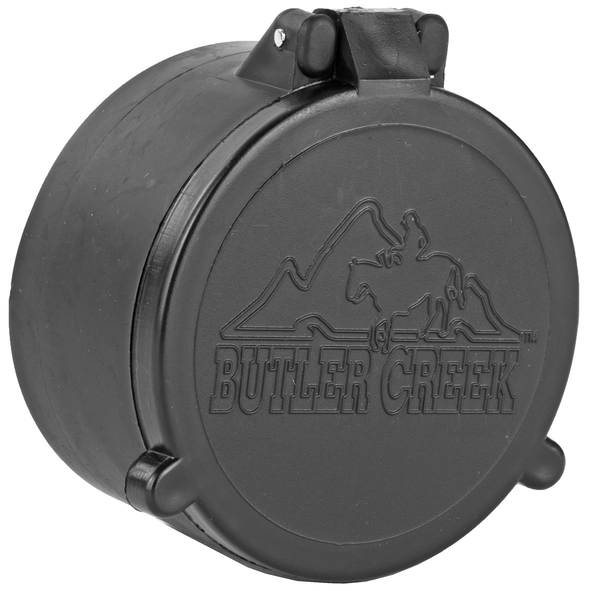 Butler Creek Objective Flip-Open Scope Cover 1.998″ – Black