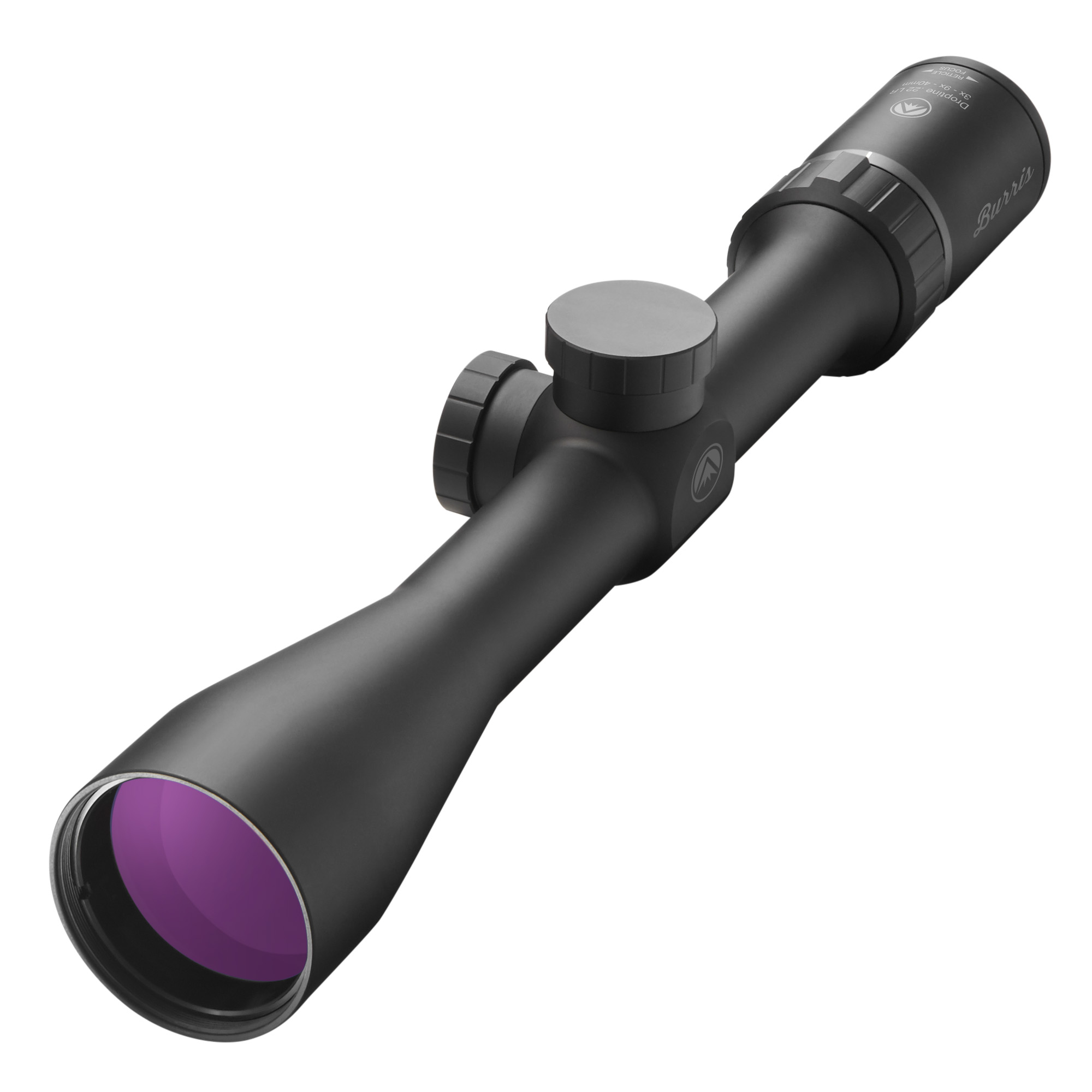 Burris Optics Droptine Ballistic Plex 22LR 3-9X Rifle Scope 1″ – Black