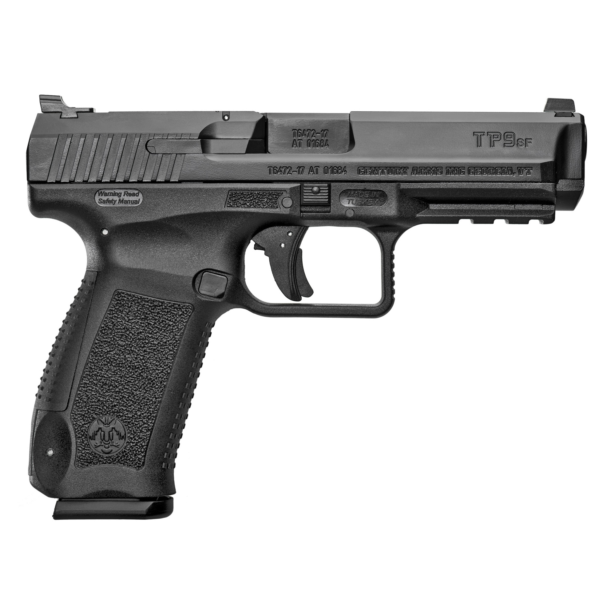 Canik TP9SF Striker Fired 4.46″ 9mm 18rd Warren Tactical – Black