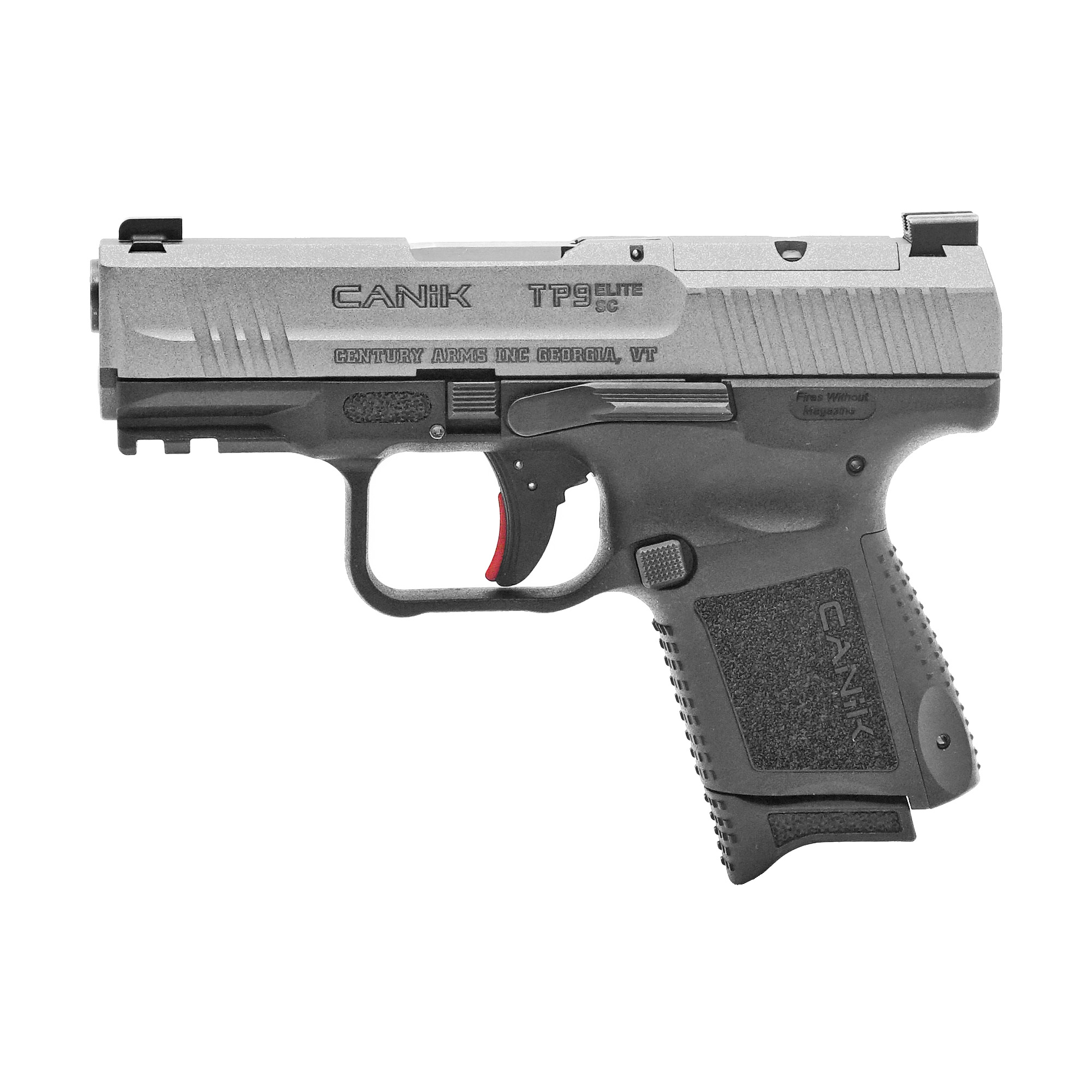 Canik TP9 Elite Striker Fired 3.6″ 9mm 15rd Dovetail – Black