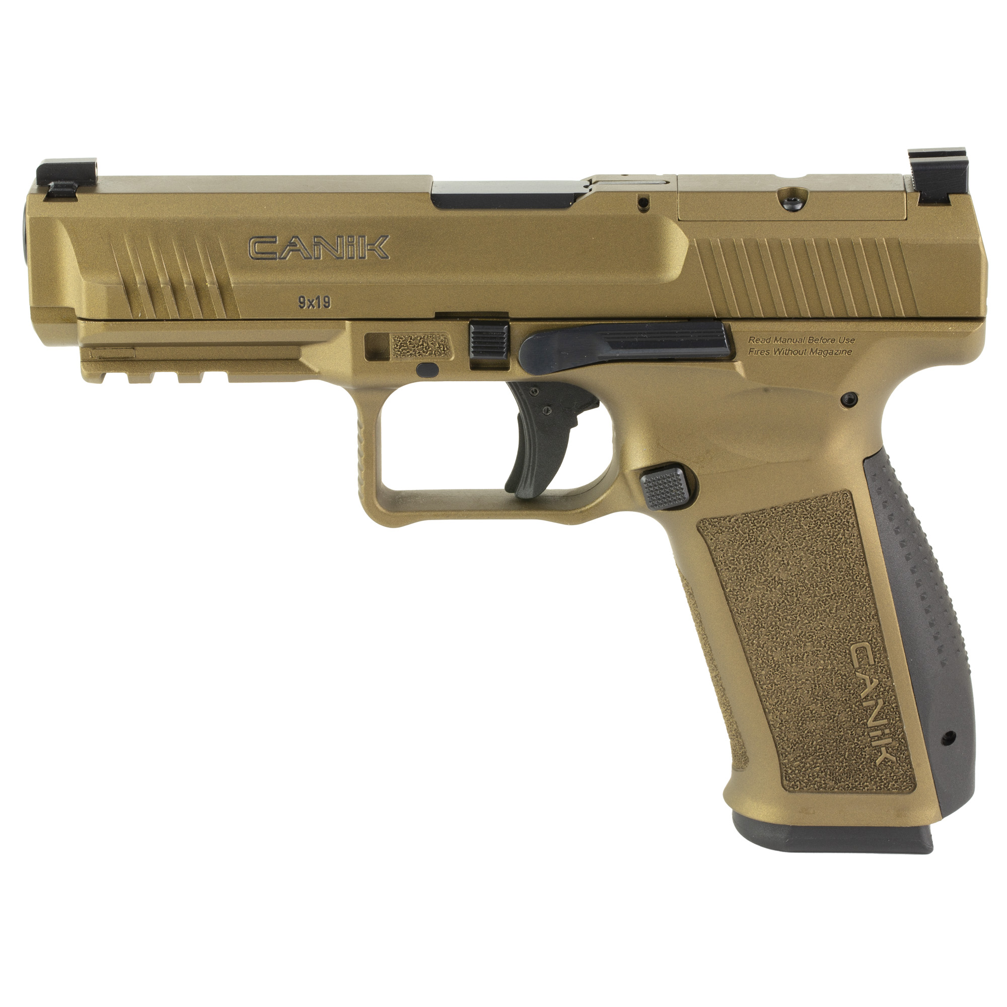 Canik TP9 METE SFT Striker Fired 4.46″ 9mm 20rd 3 Dot – Burnt Bronze