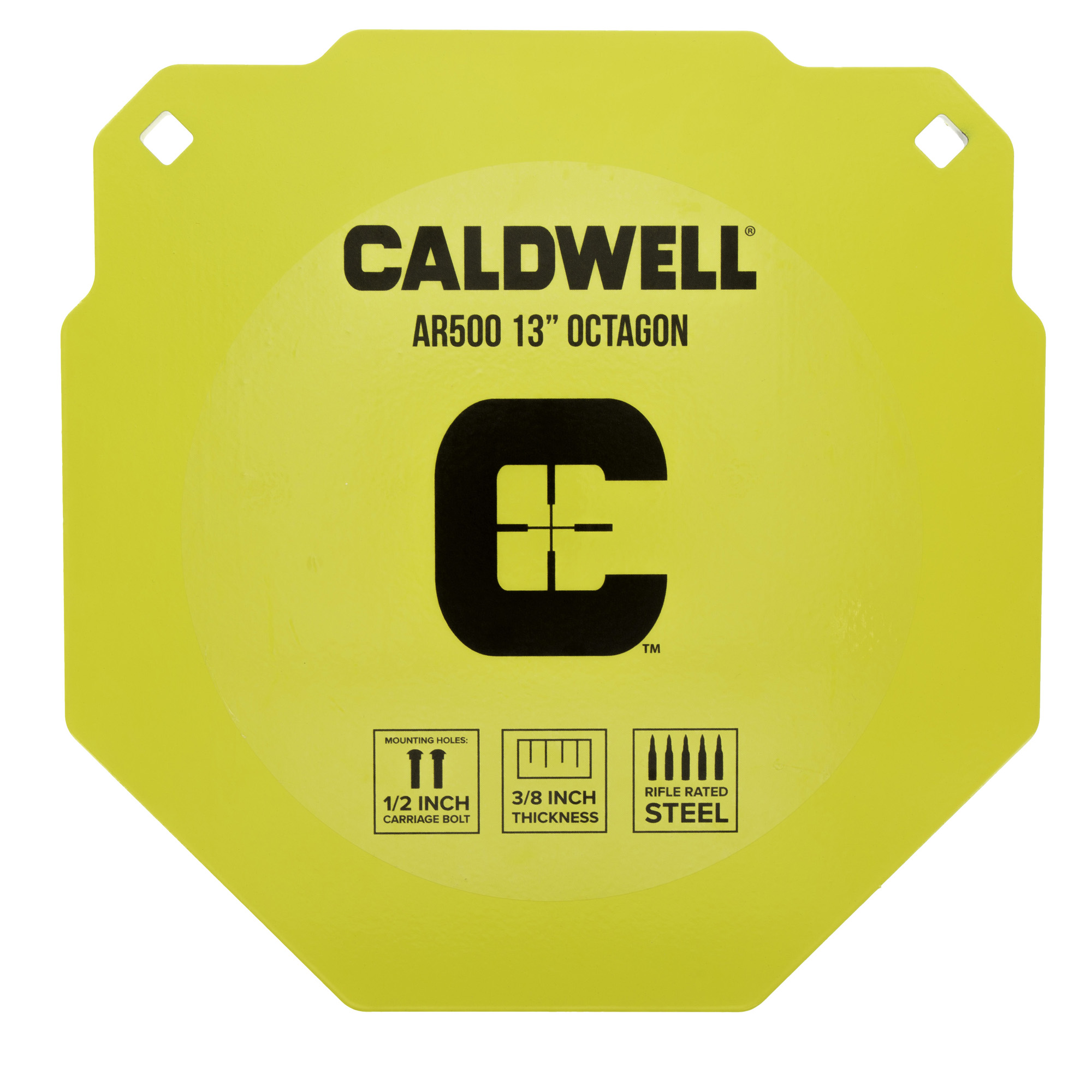 Caldwell AR500 13″ Octagon Target