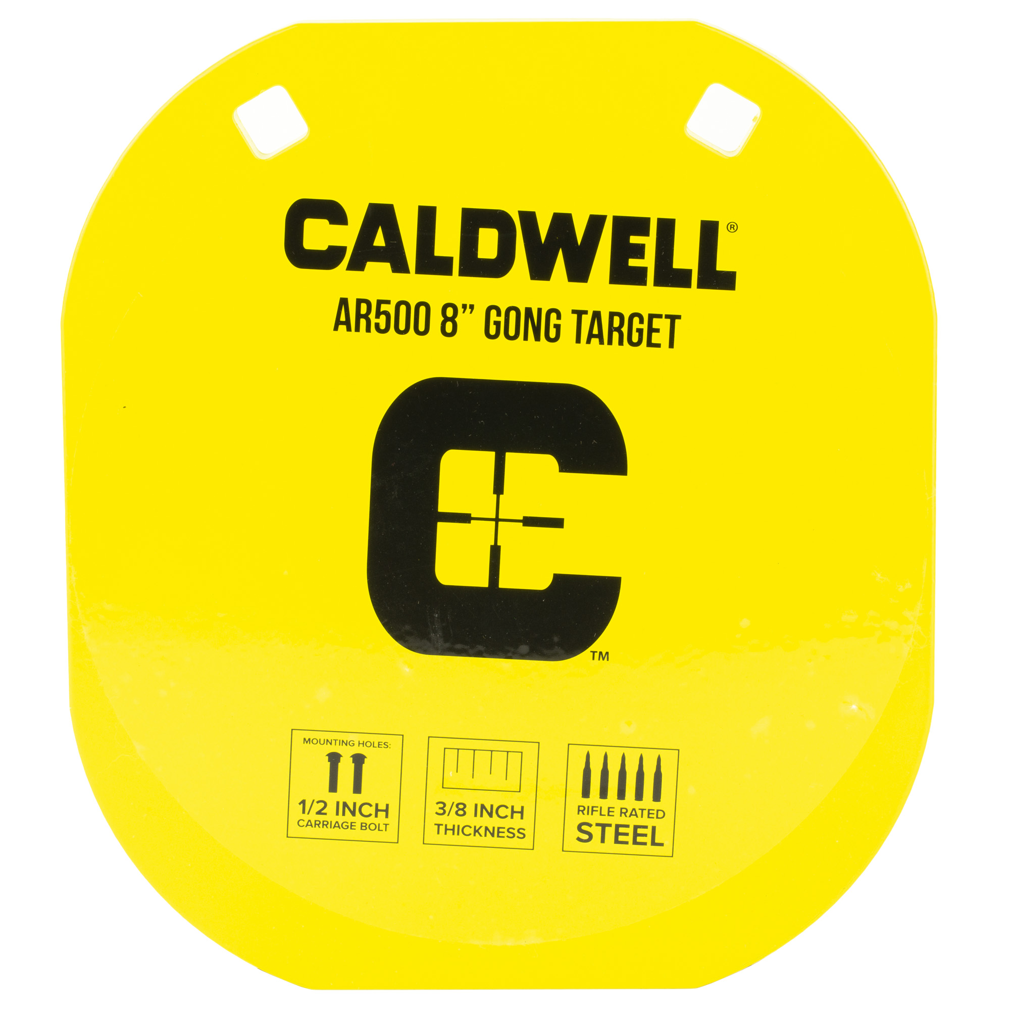 Caldwell AR500 Gong Target 8″