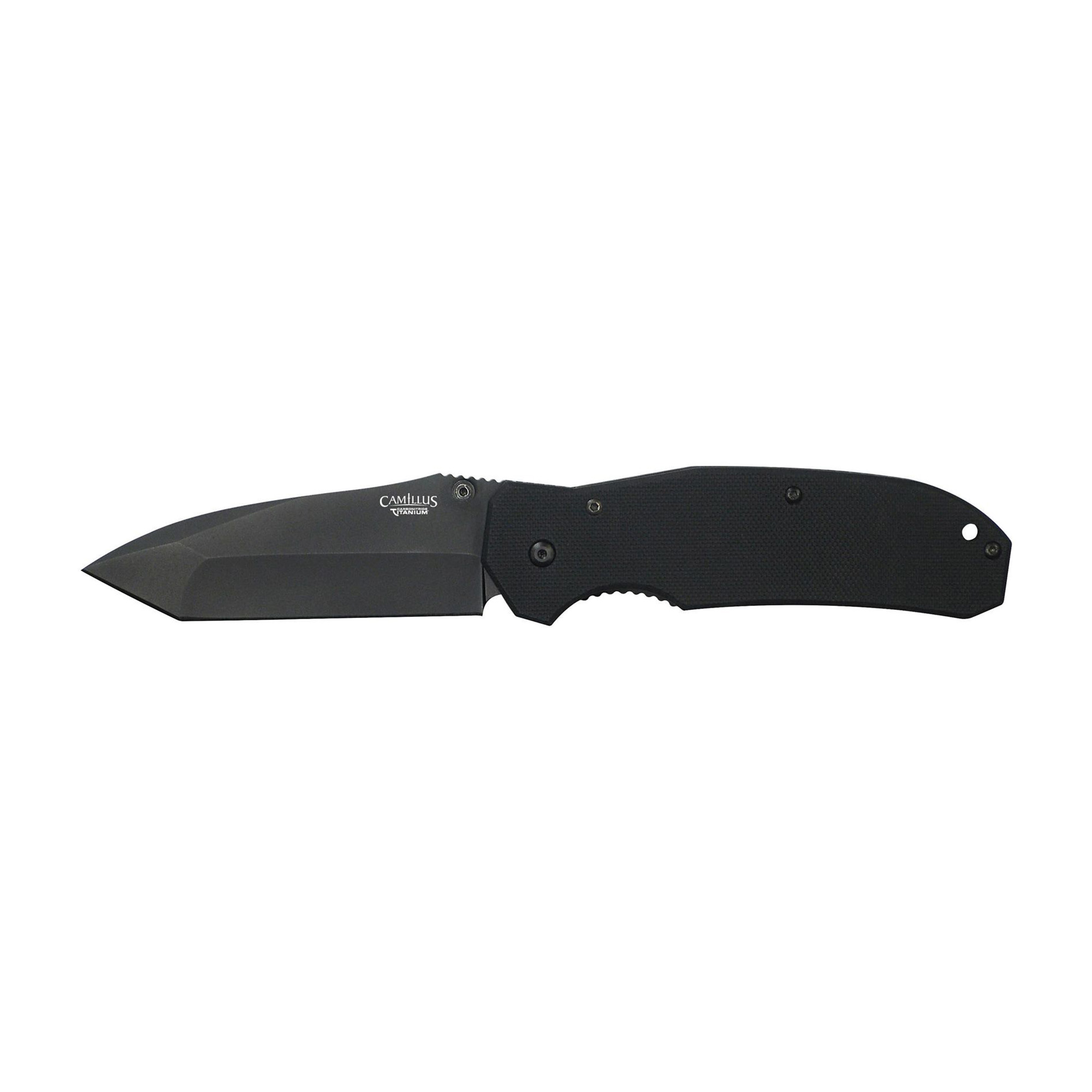 Camillus Tanto G10 VG-10 Folding Knife 3.5″ – Black