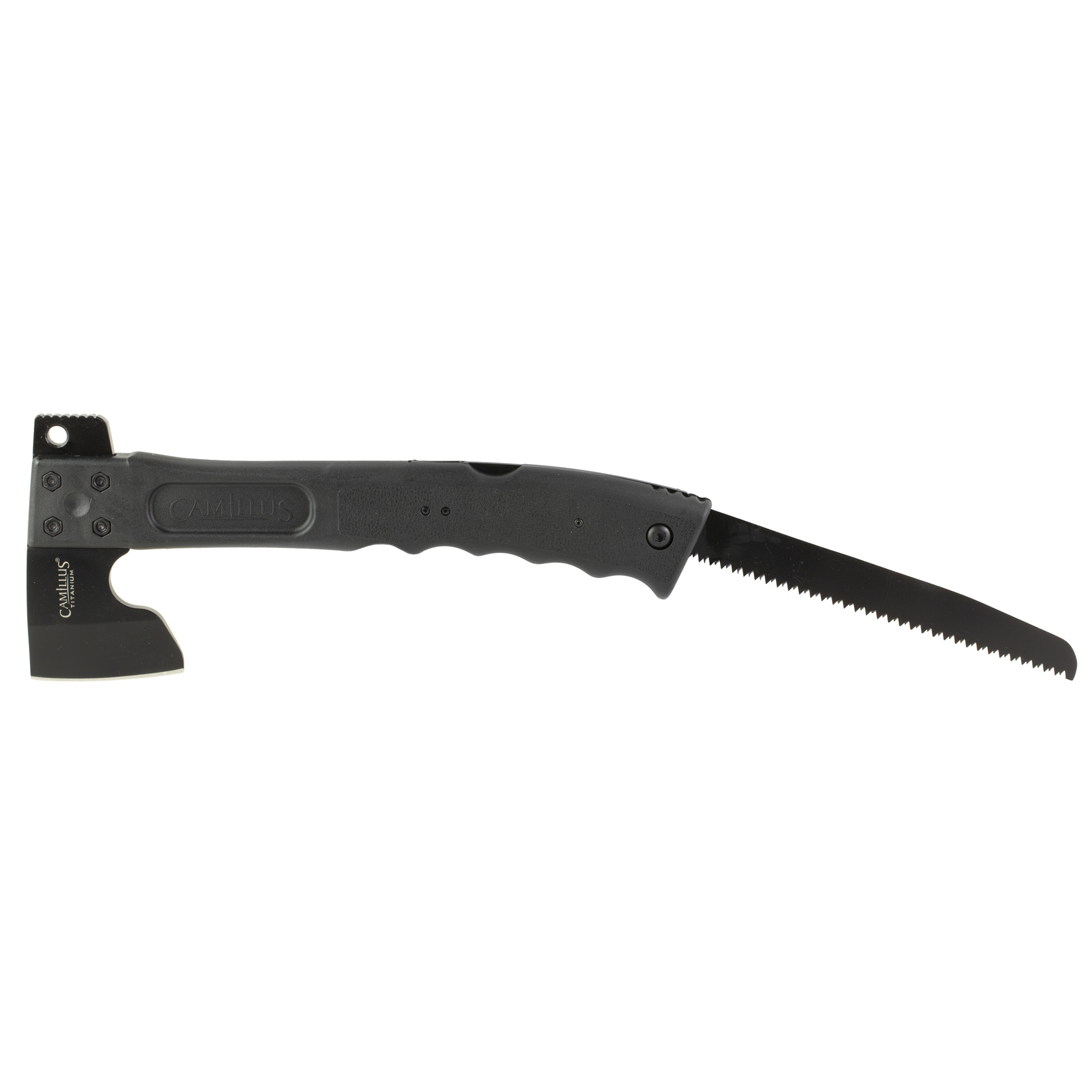 Camillus Camtrax Fiberglass Reinforced Nylon Axe 12″ – Black