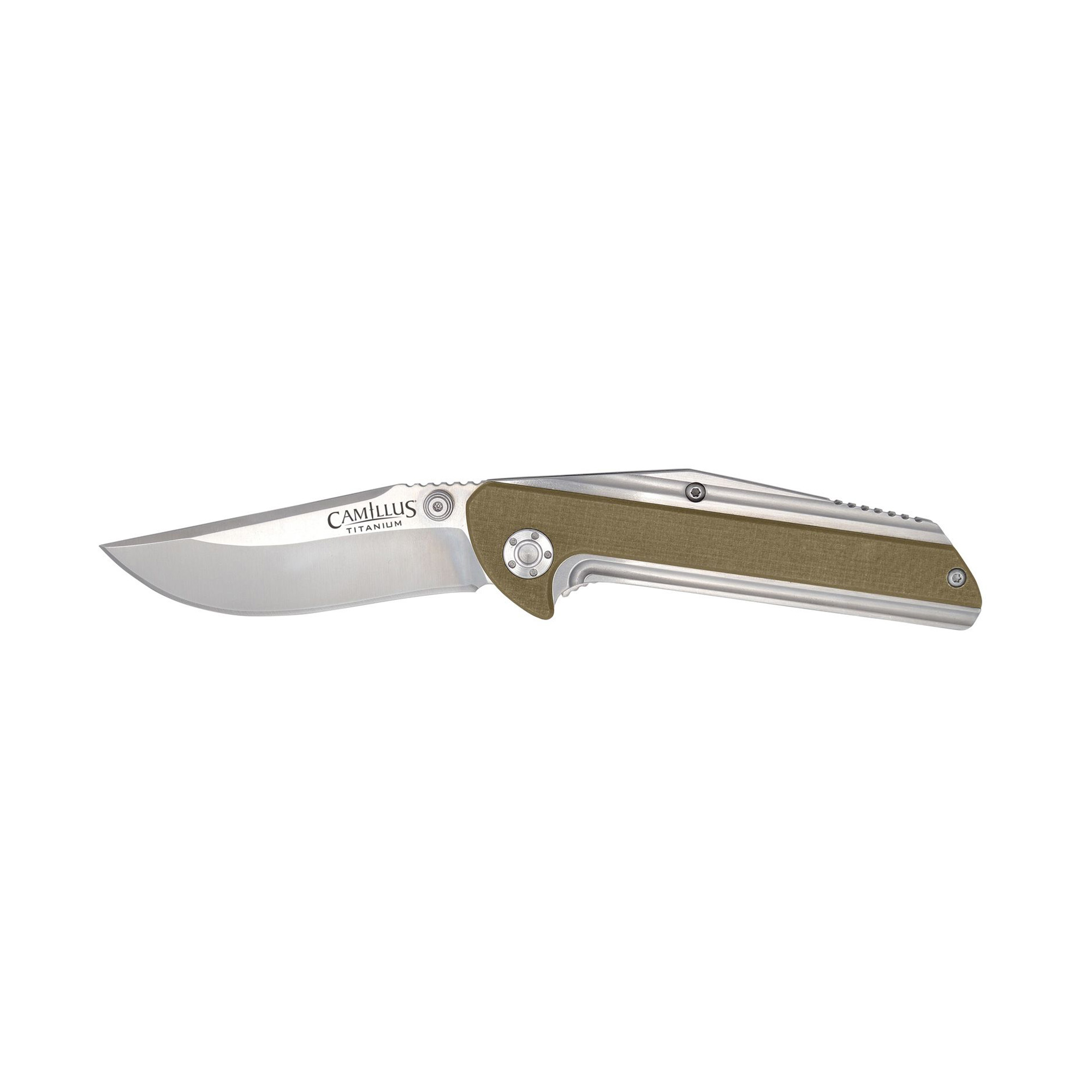 Camillus SEVENS G10 AUS 8 Folding Knife 2.75″ – Silver