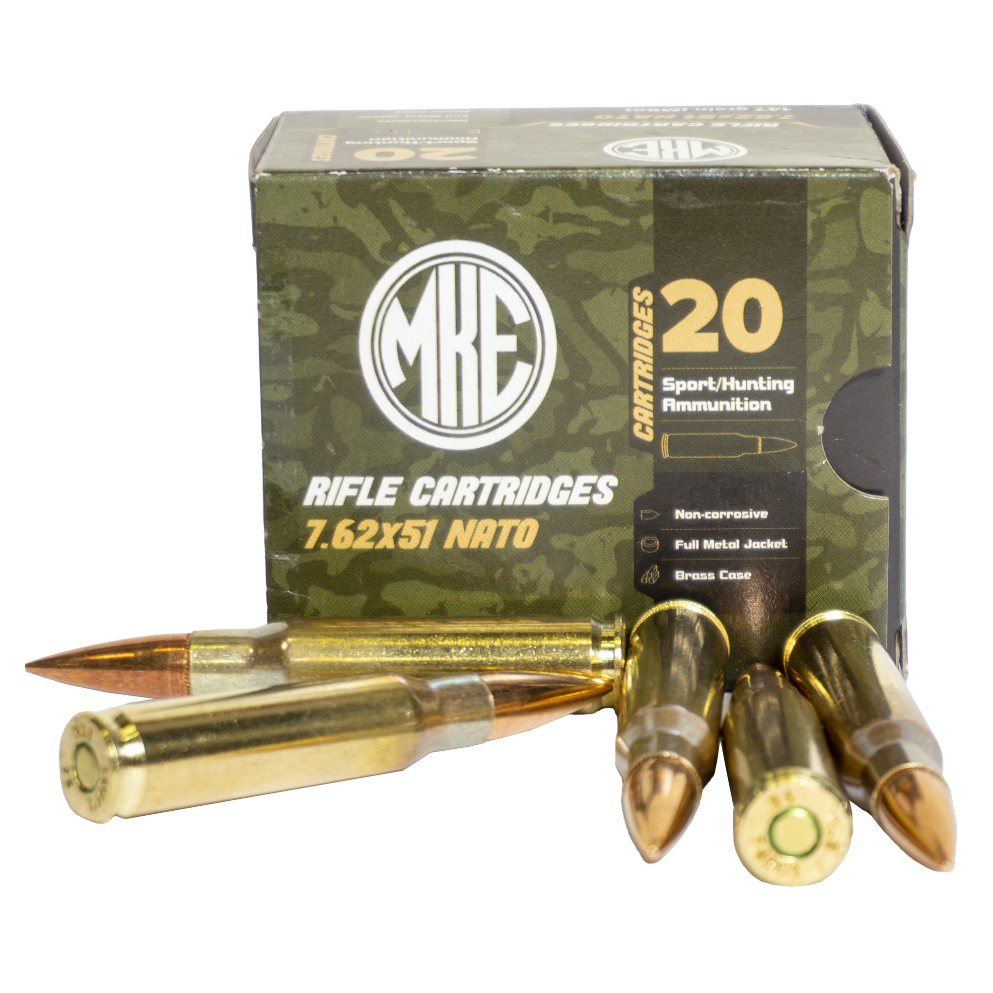 Century Arms M80 7.62 NATO 147gr Full Metal Jacket – 20rd