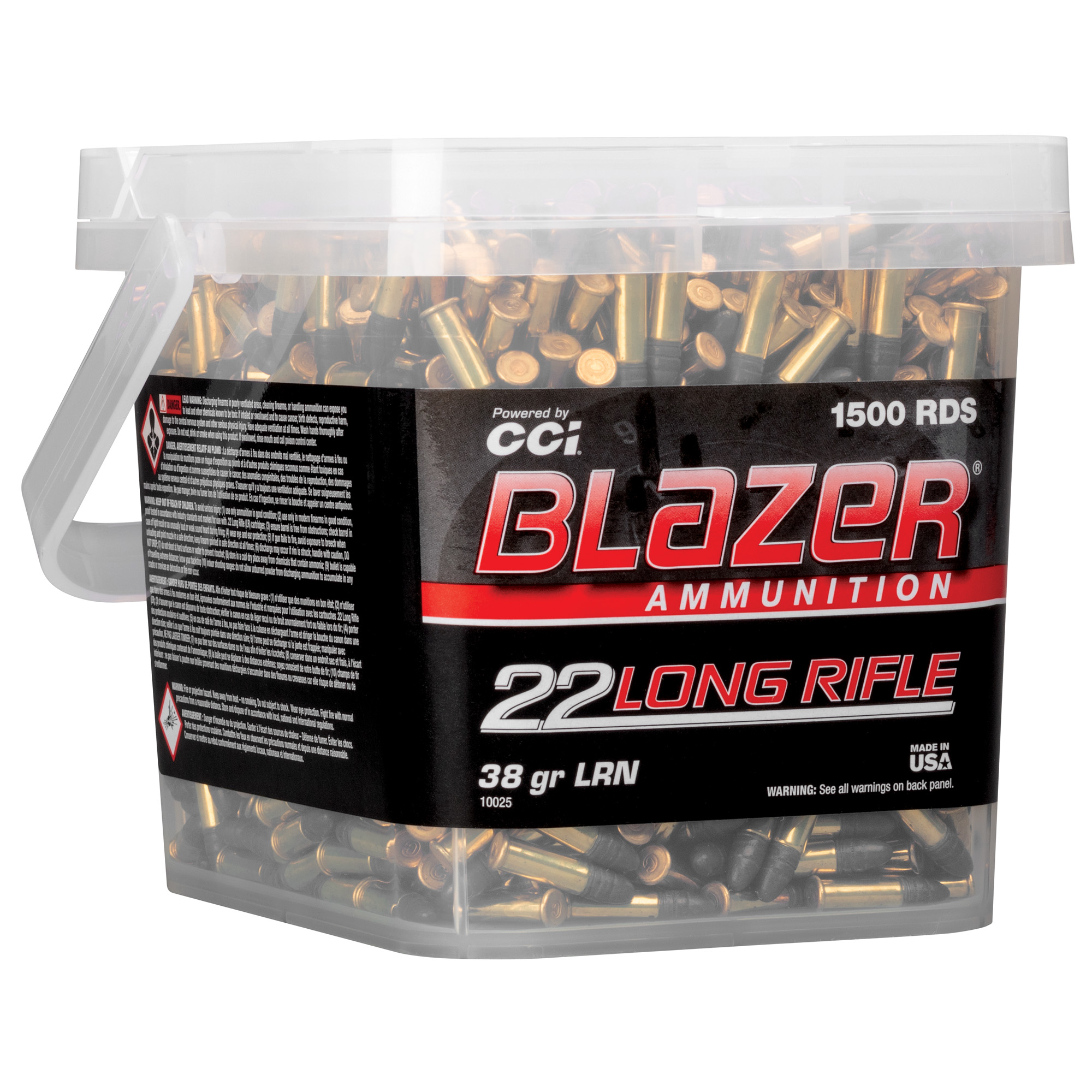 Blazer 22 LR 38gr Lead Round Nose – 1500rd