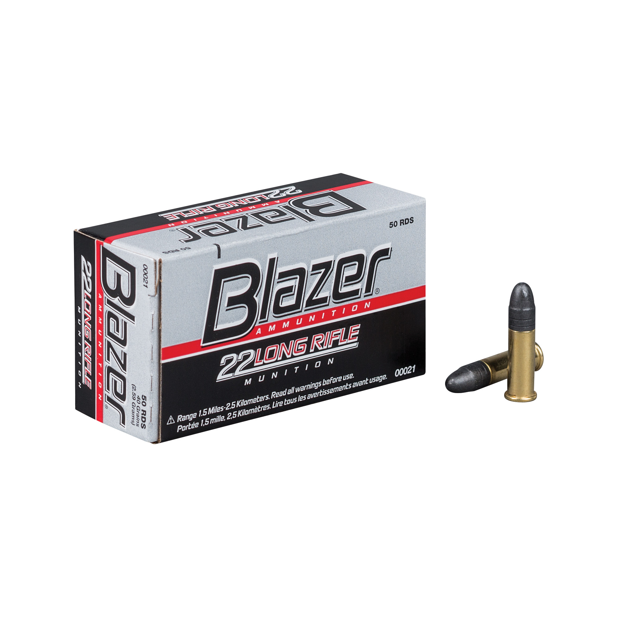 Blazer 22 LR 40gr Lead Round Nose – 50rd