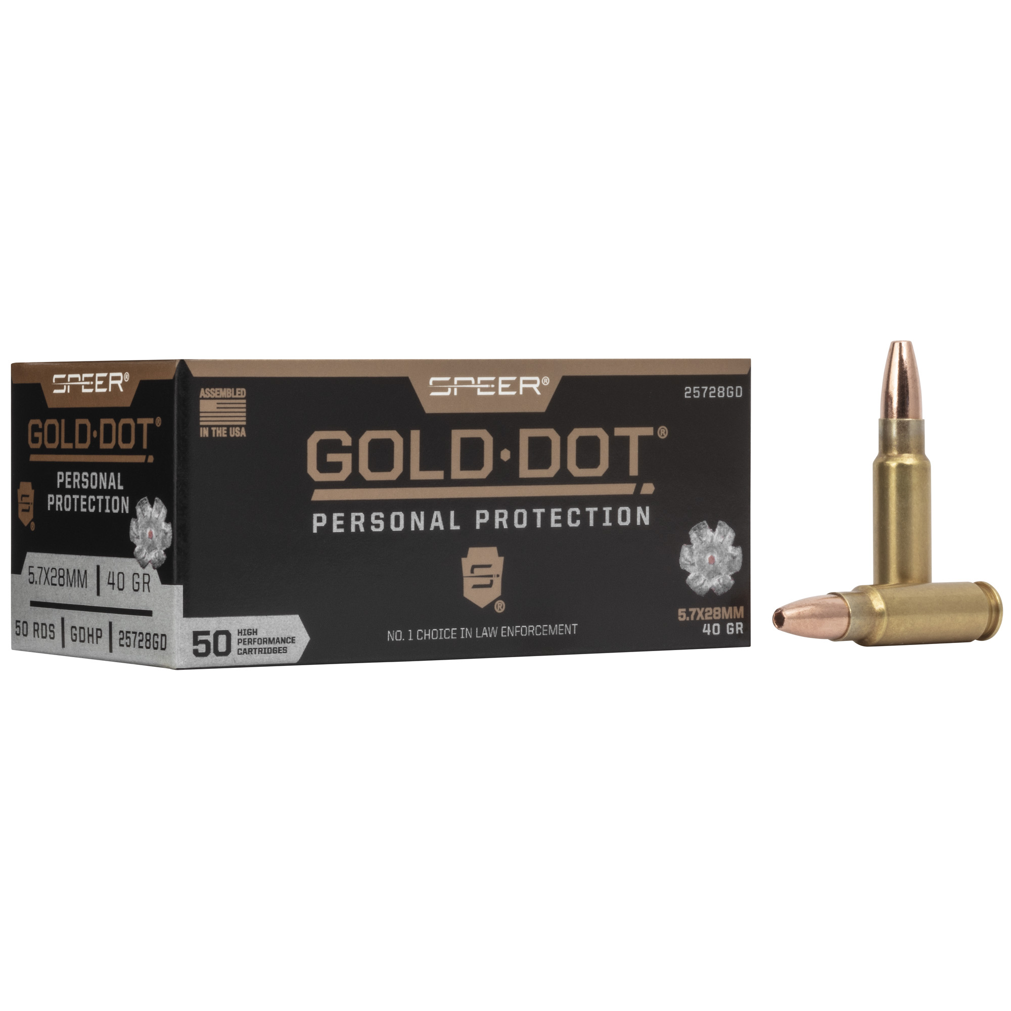 Speer Gold Dot 5.7X28mm 40gr Hollow Point – 50rd