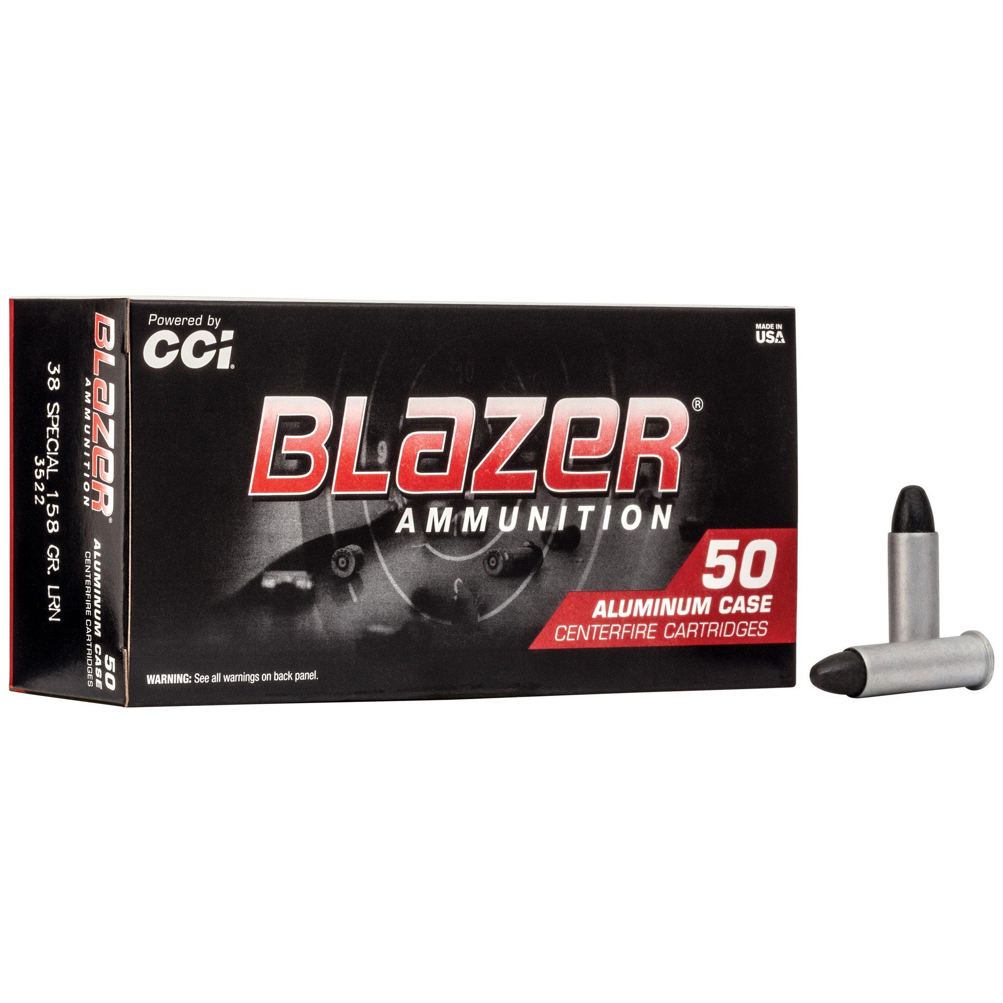 Blazer 38 Special 158gr Lead Round Nose – 50rd