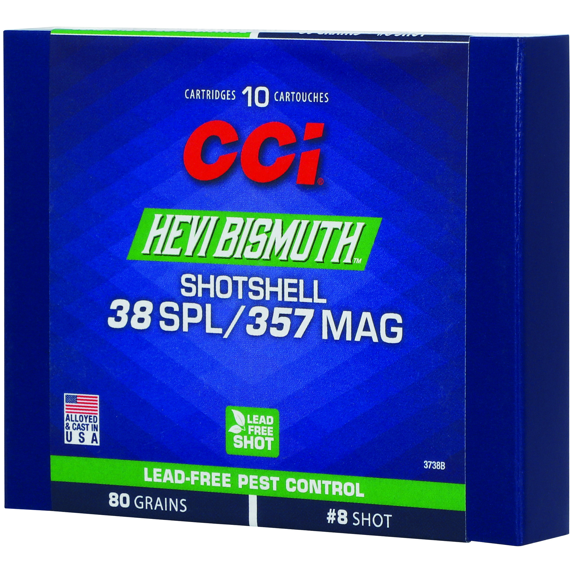 CCI Ammunition Hevi-Bismuth 357 Magnum 38 Special – 10rd