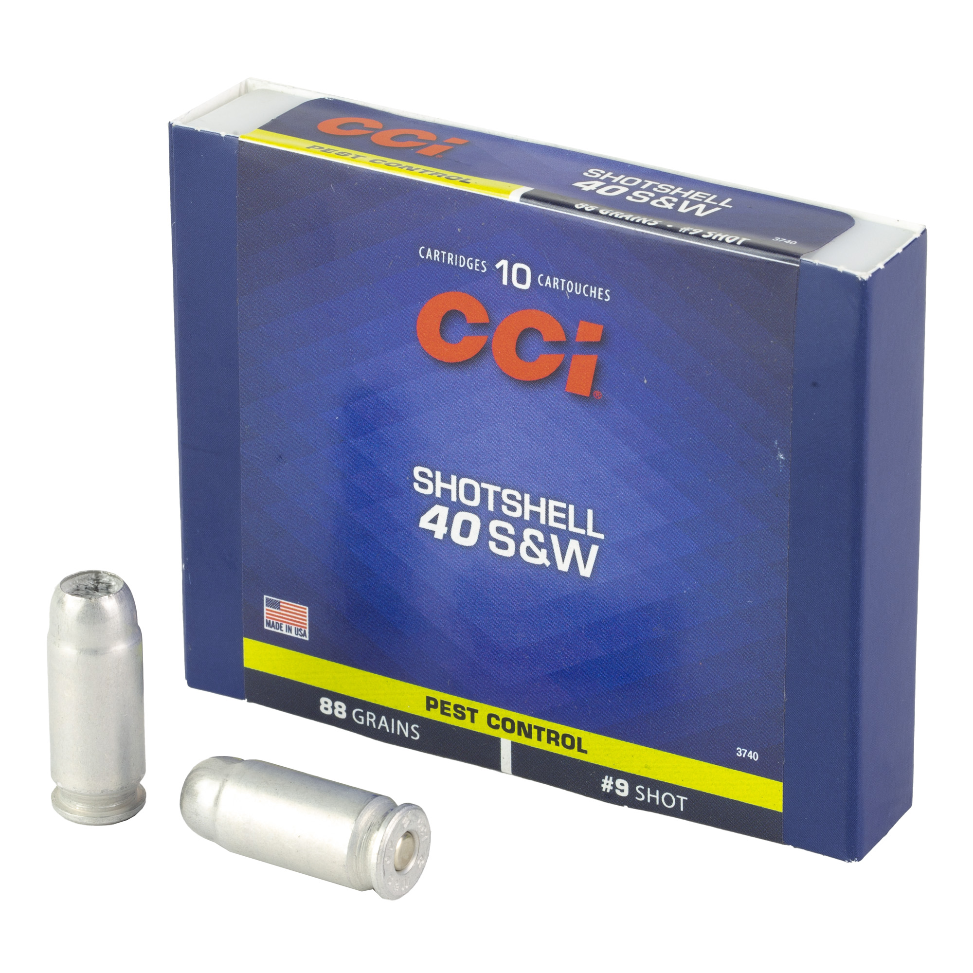 CCI Ammunition Shotshell 40 S&W #9 Shot Size 88gr – 10rd