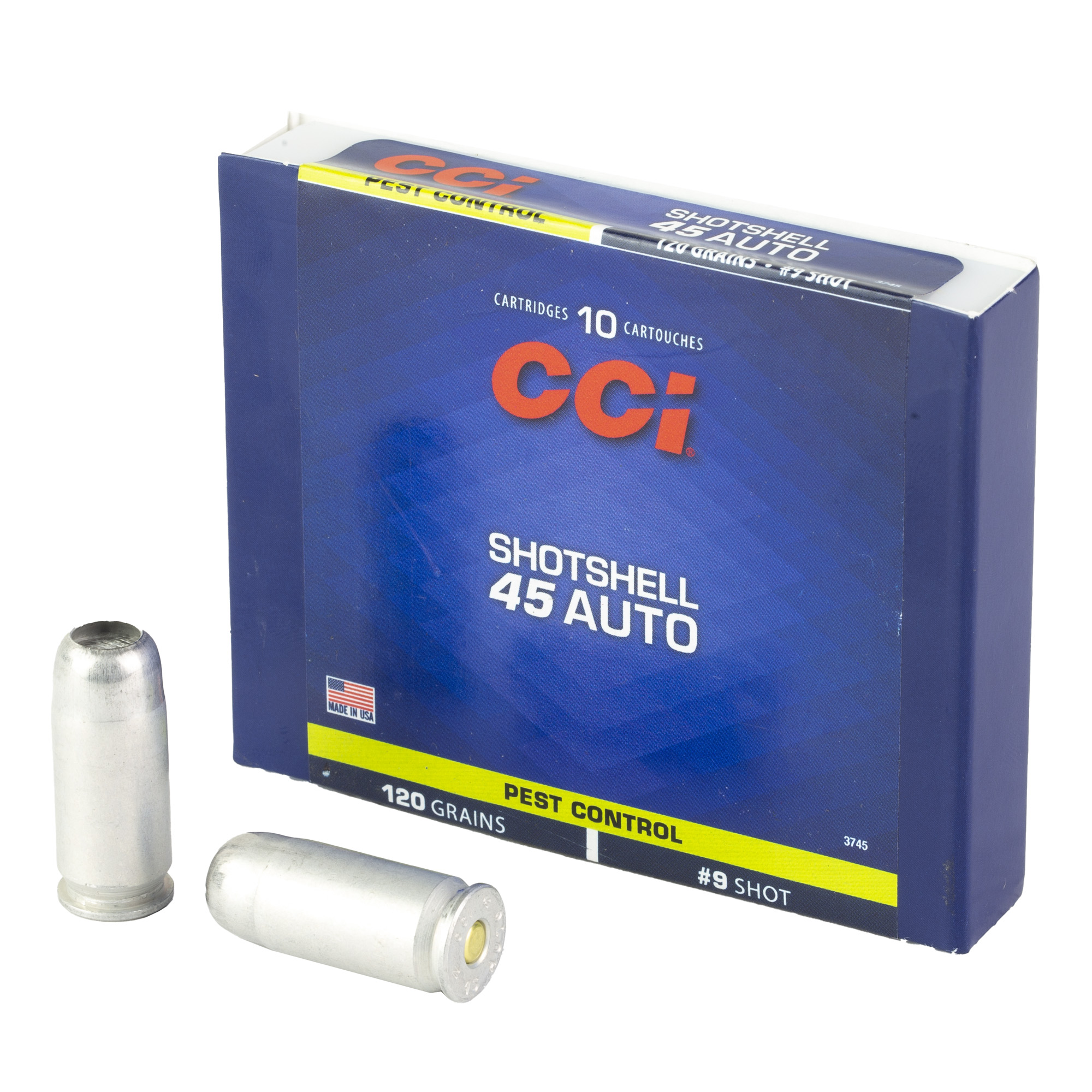 CCI Ammunition Shotshell 45 ACP #9 Shot Size 120gr – 10rd