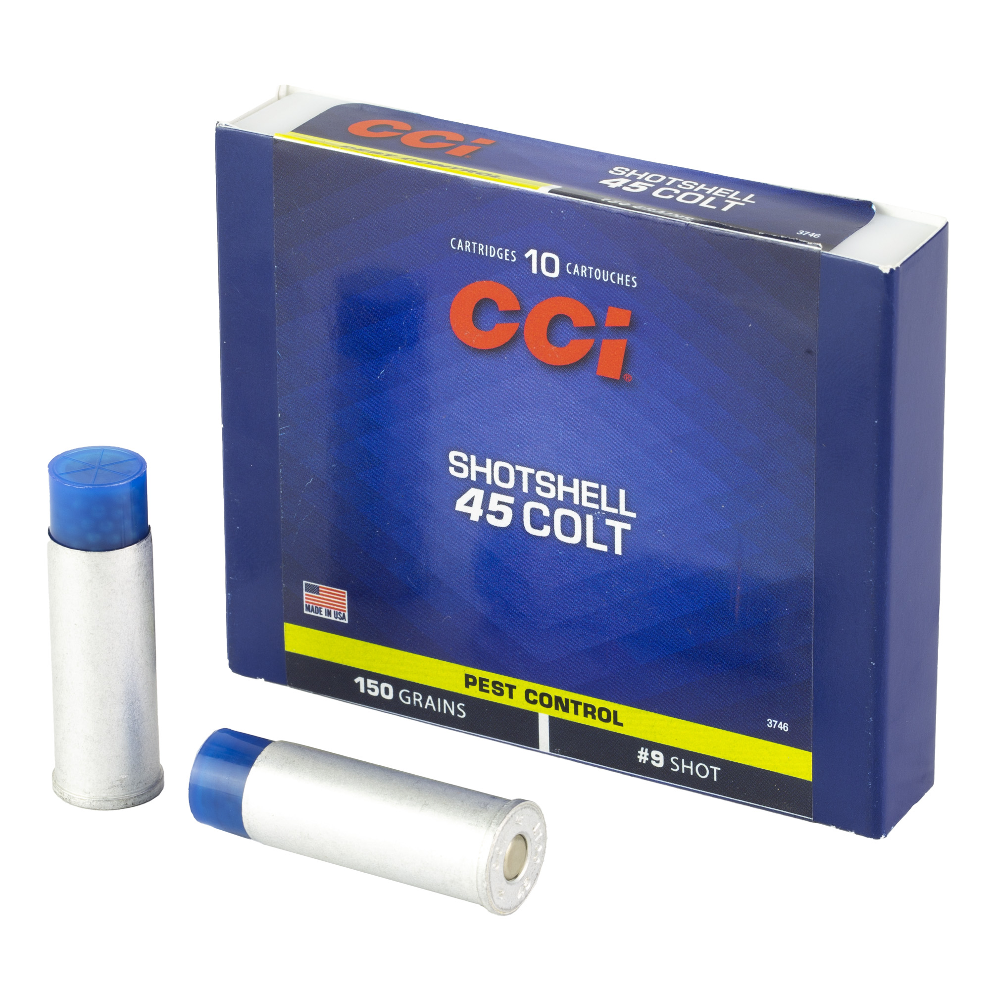 CCI Ammunition Shotshell 45 Long Colt #9 Shot Size 150gr – 10rd