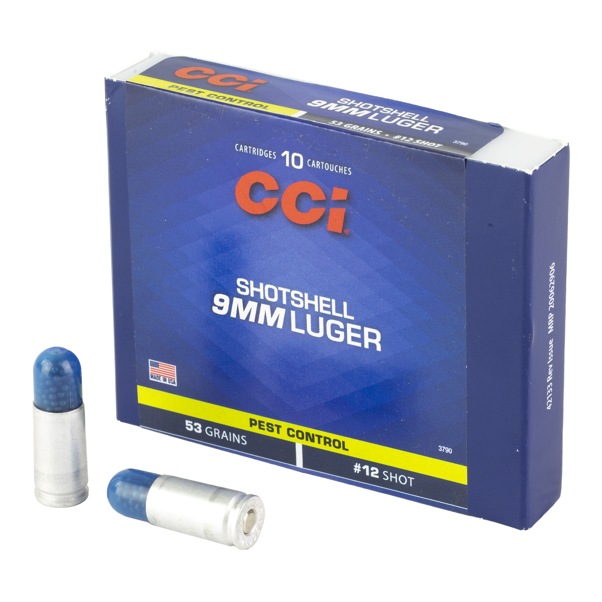 CCI Ammunition Shotshell 9mm #12 53gr – 10rd