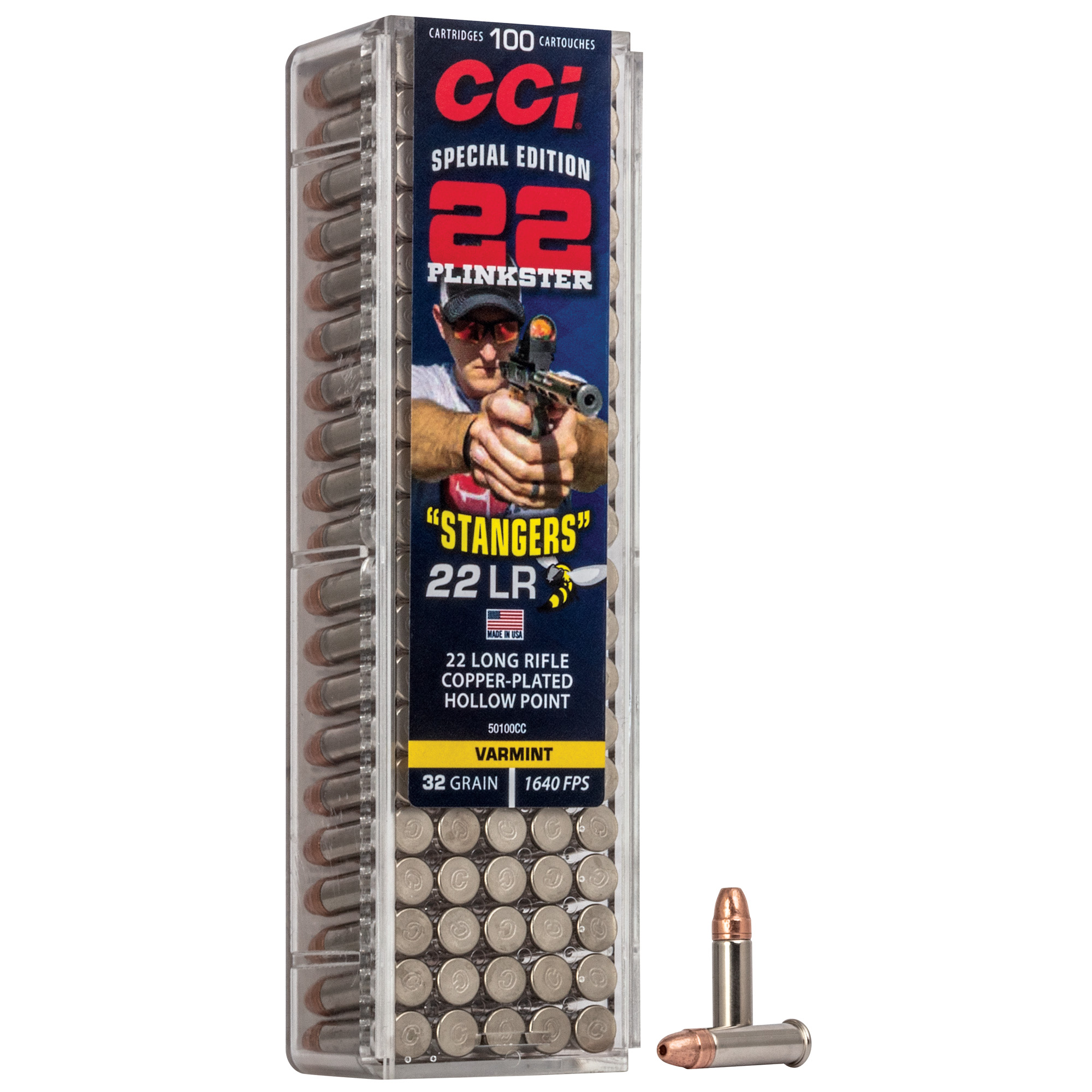 CCI Ammunition 22 LR 32gr Copper – 100rd