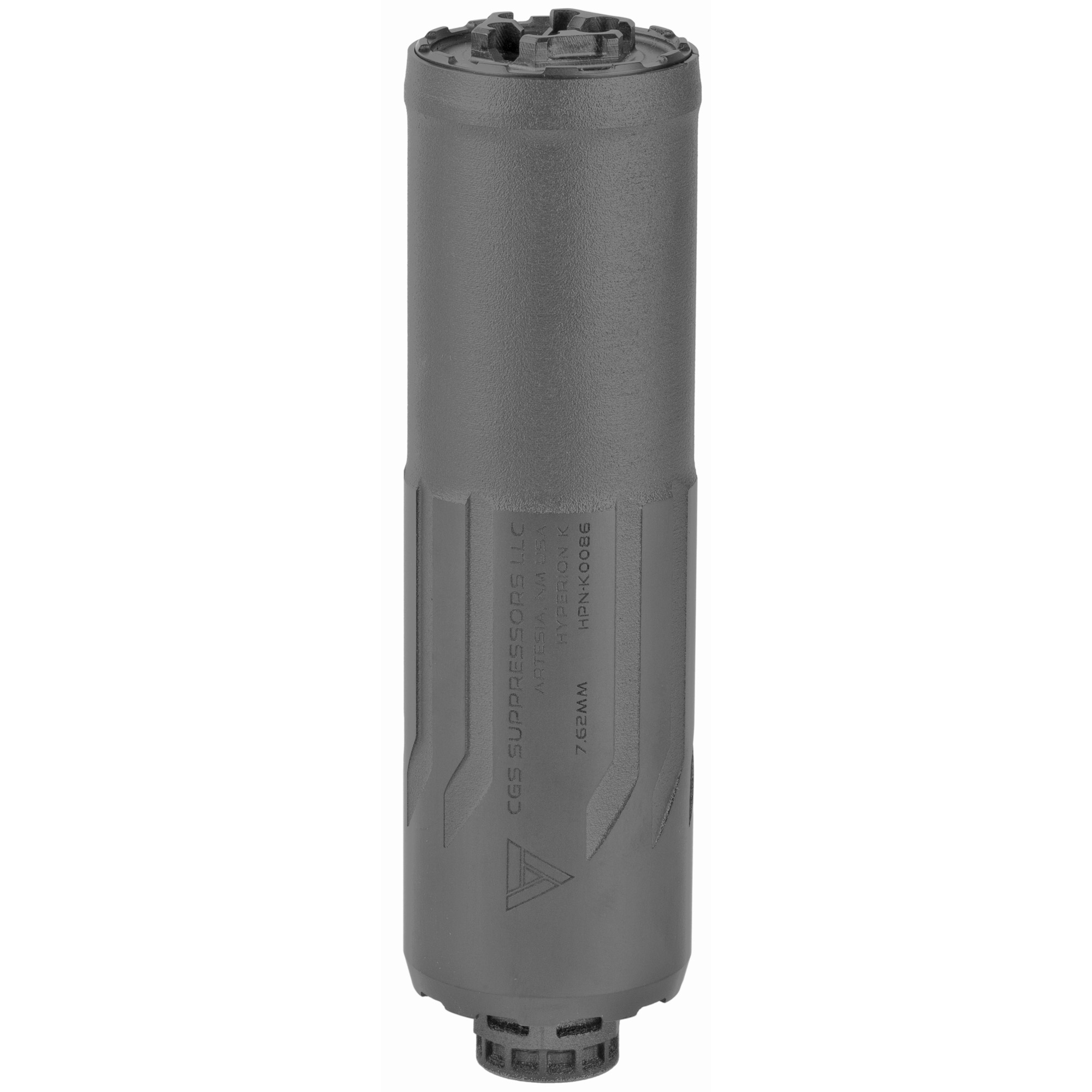 Chaos Gear Supply Helios DT Suppressor 6.3″ Titanium – Black