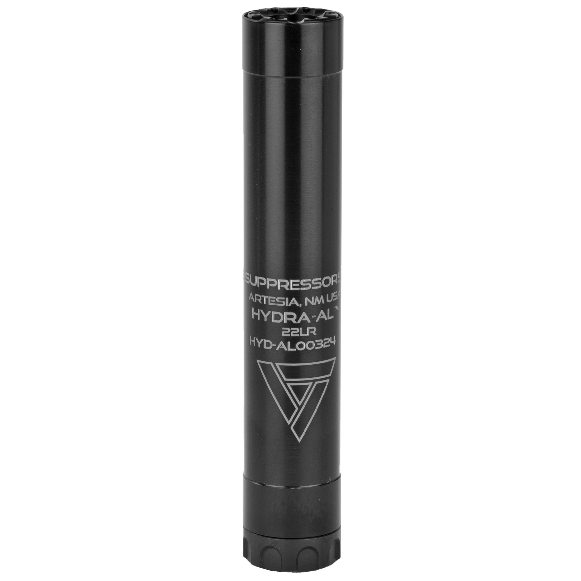 Chaos Gear Supply Hydra AL Suppressor 5.6″ 22 LR 6061 Aluminum – Black