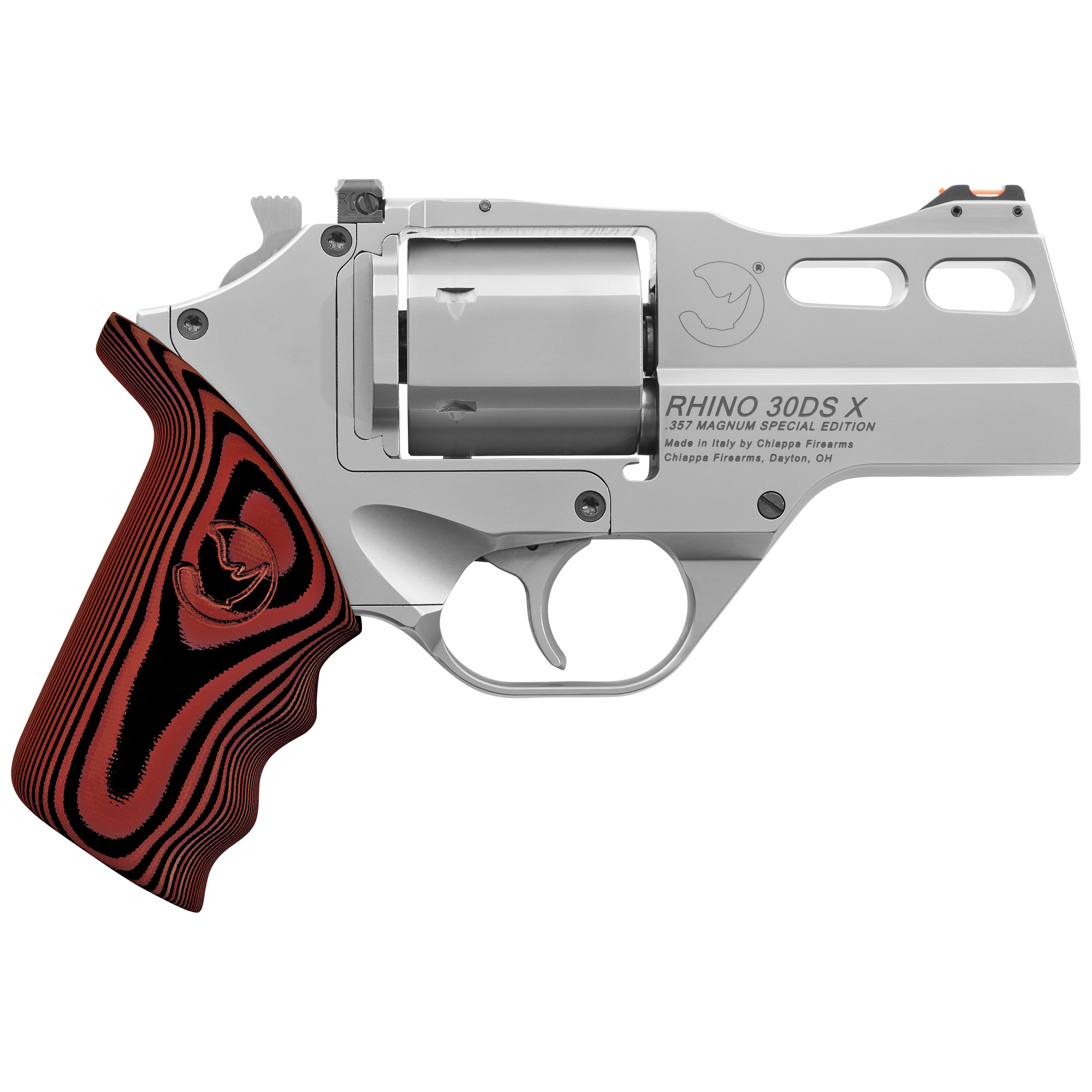 Chiappa Rhino DA/SA 3″ 357 Magnum 38 Special 6rd – Silver