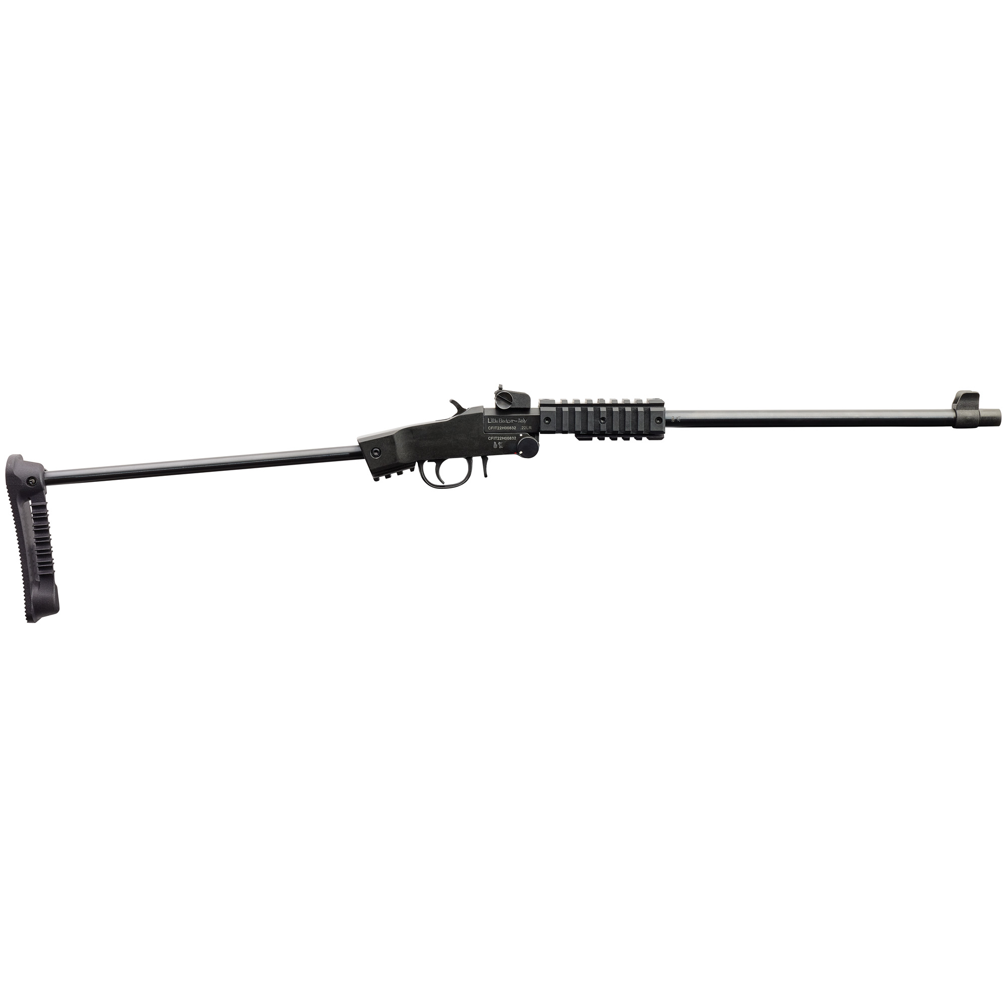 Chiappa Little Badger 16.5″ 22 LR Single Shot – Black