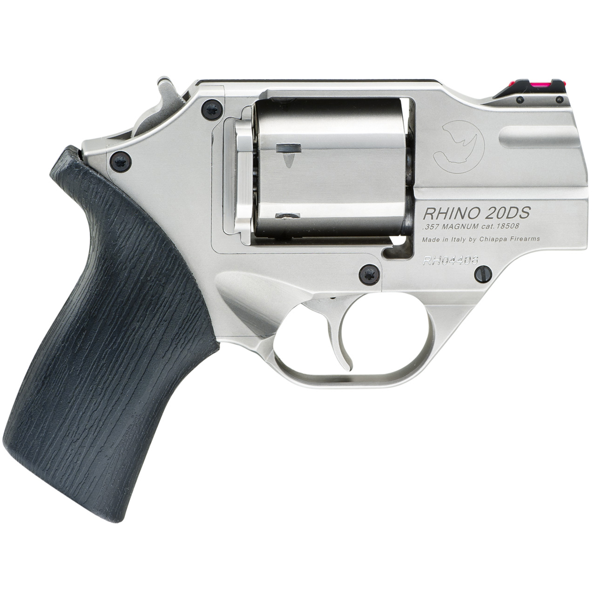 Chiappa Rhino 200DS DA/SA 2″ 357 Magnum 38 Special 6rd – Silver