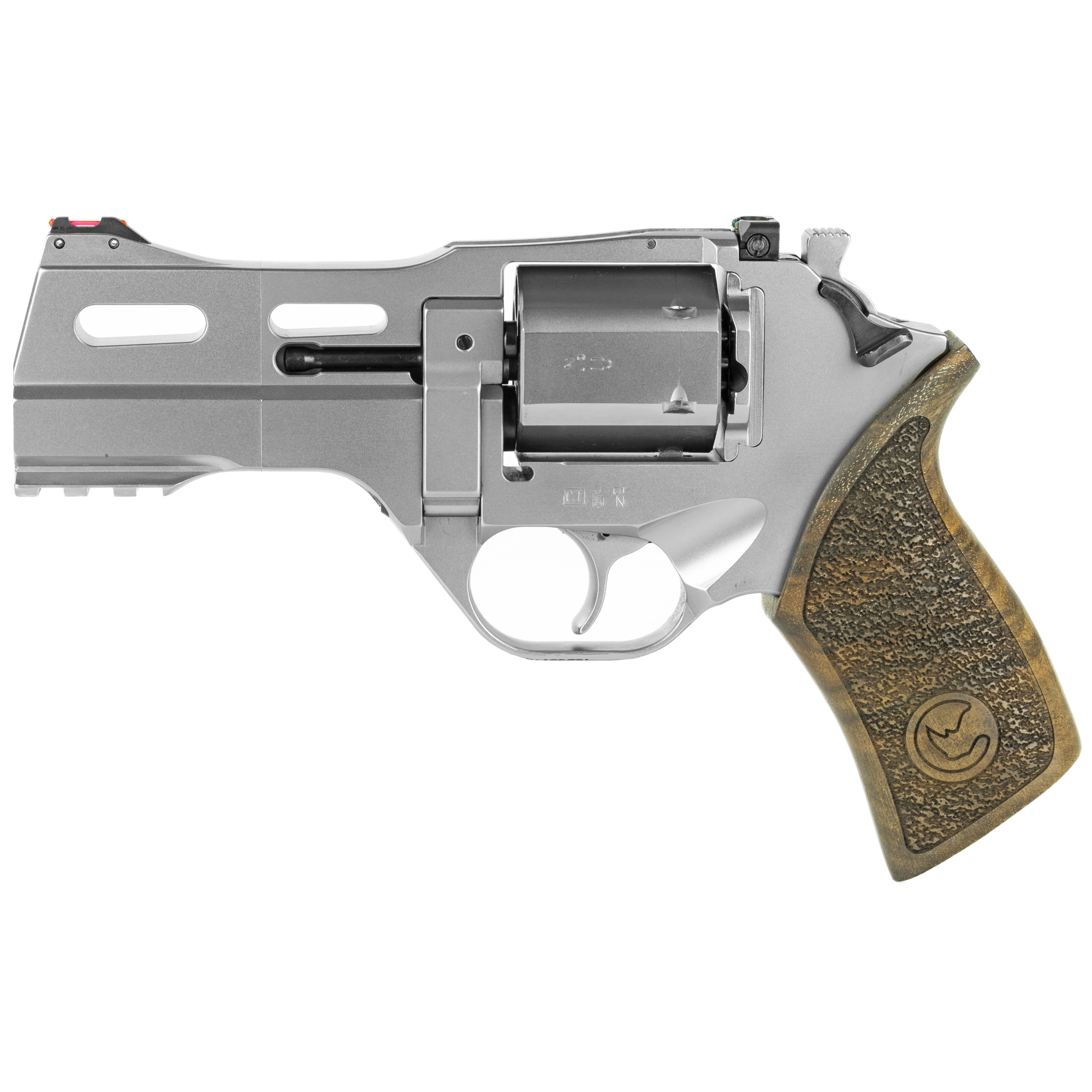 Chiappa Rhino Single Action Only 4″ 357 Magnum 6rd – Silver