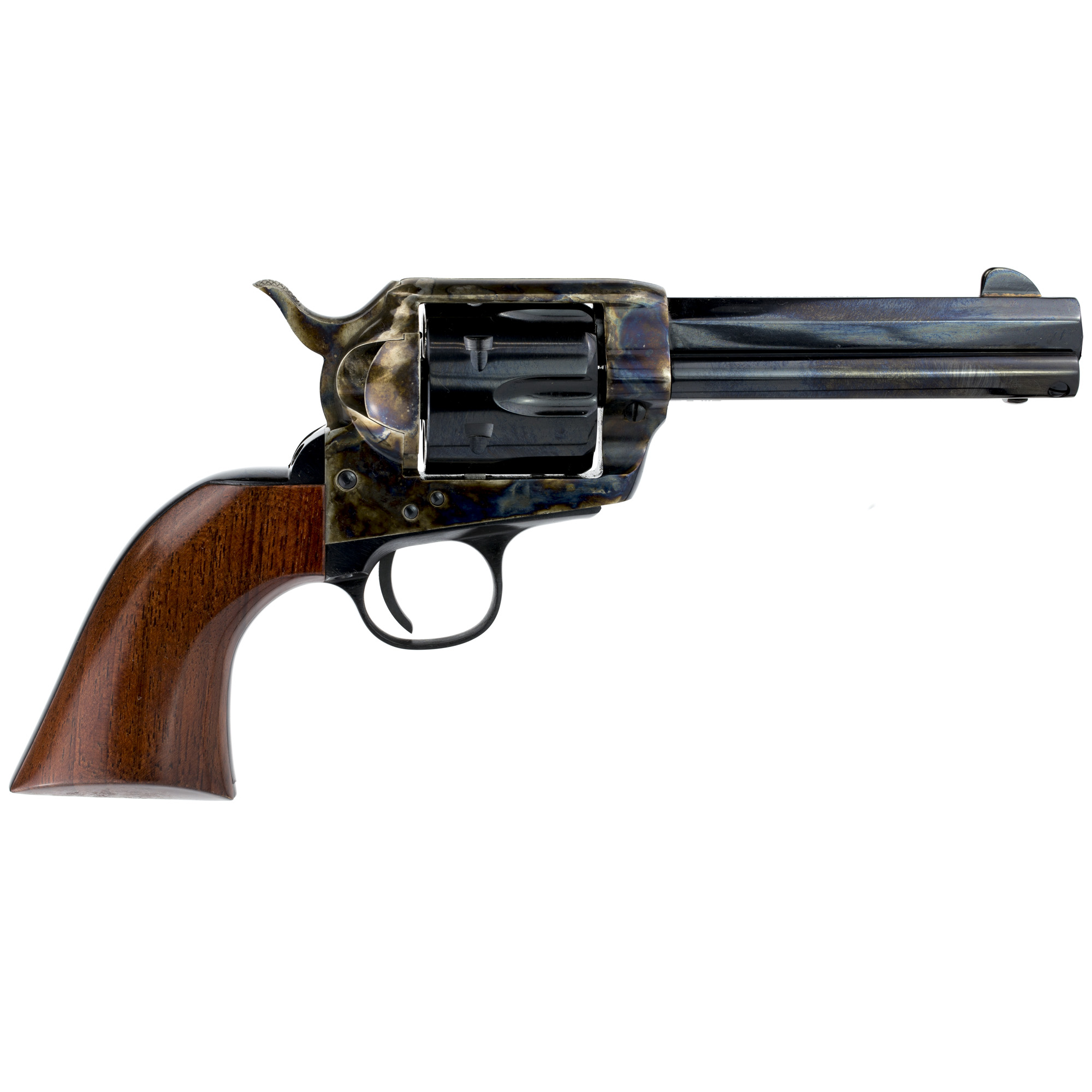 Cimarron El Malo Single Action 4.75″ 357 Magnum 38 Special 6rd – Color Case Hardened