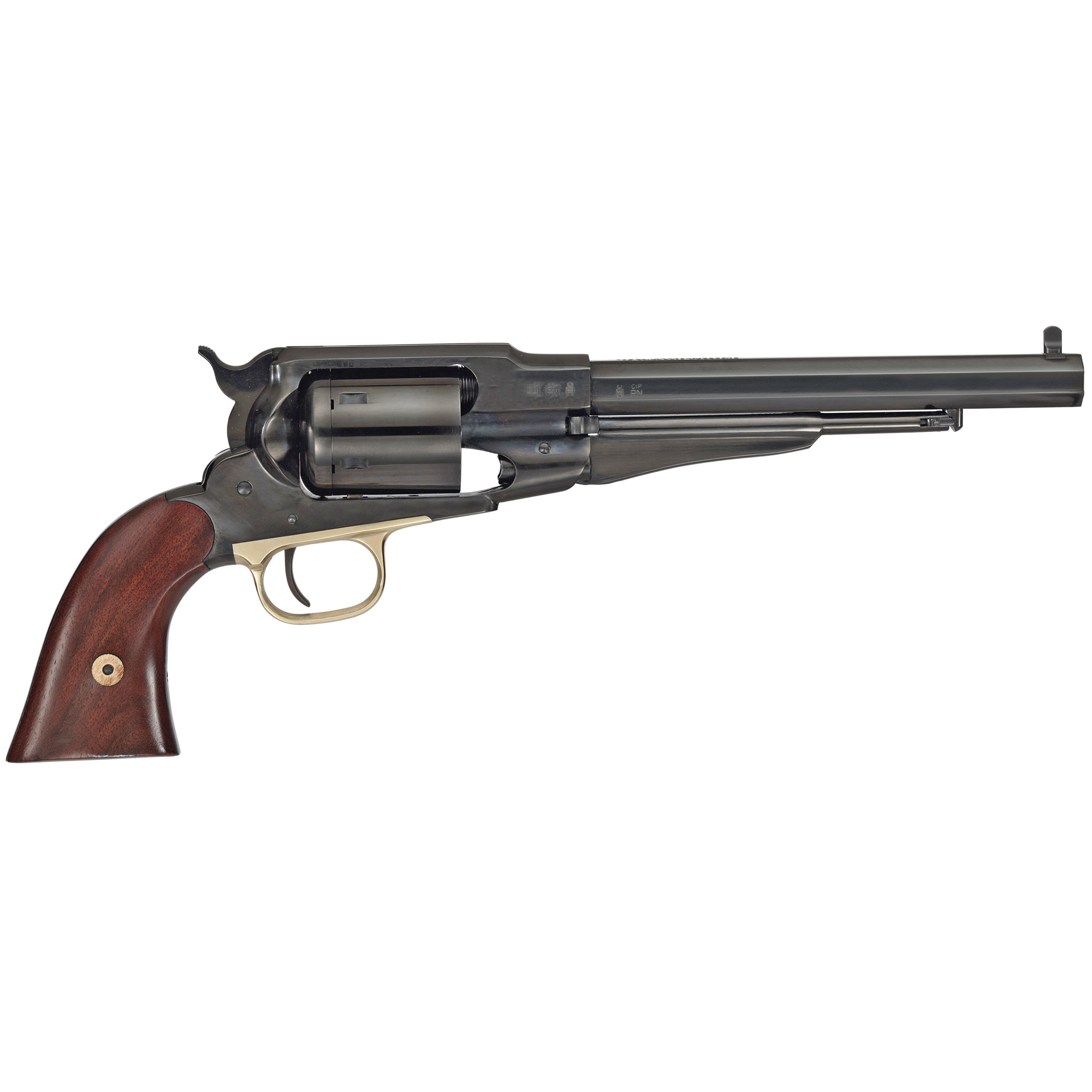 Cimarron Preacher Single Action 8″ 45 Long Colt 6rd Fixed Sights – Blue